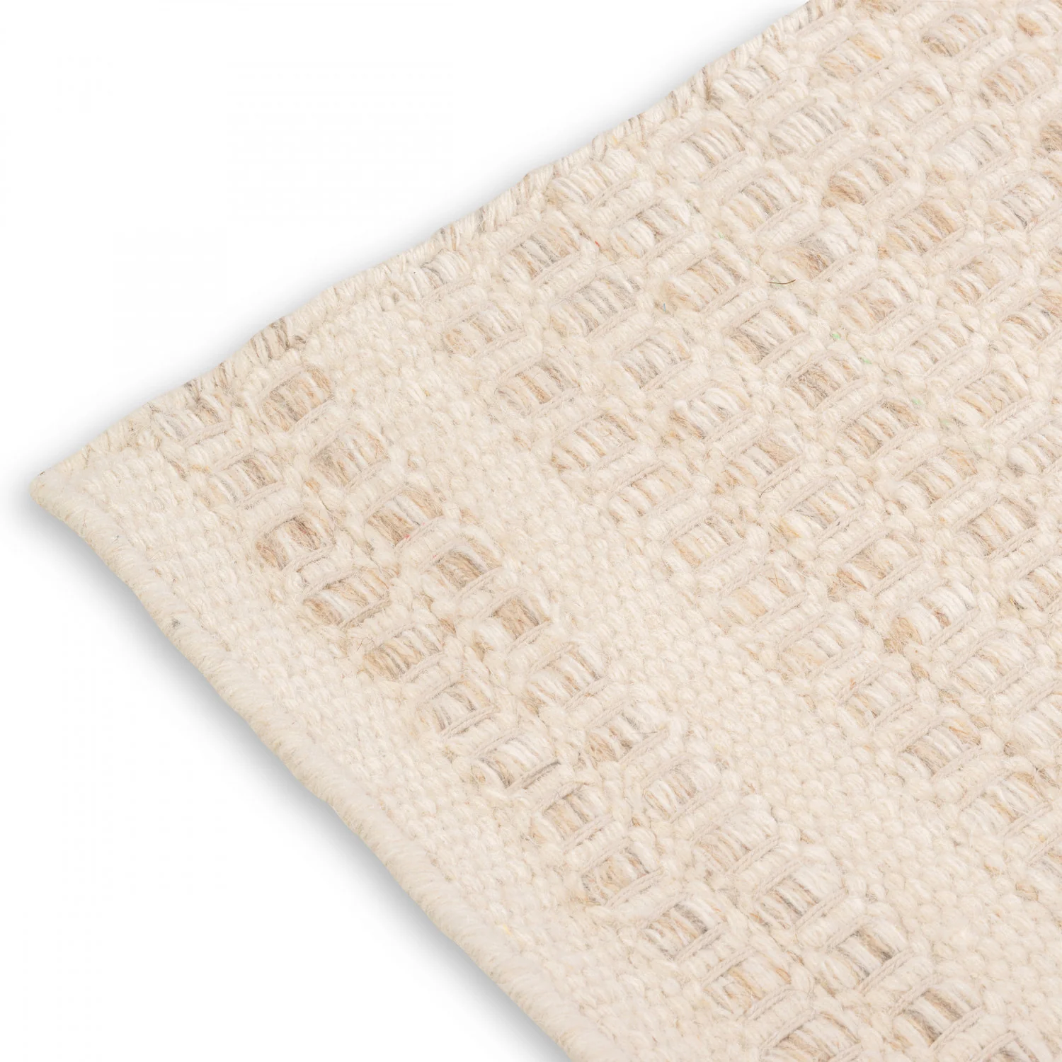 Alaska Reversible Modern Rug - 8' x 10' - Oatmeal - Image 4