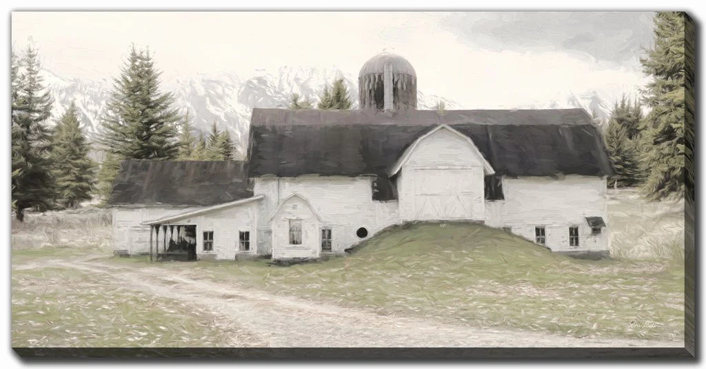 Barn Legacy Wall Art - Multi-Colour - 30 X 60