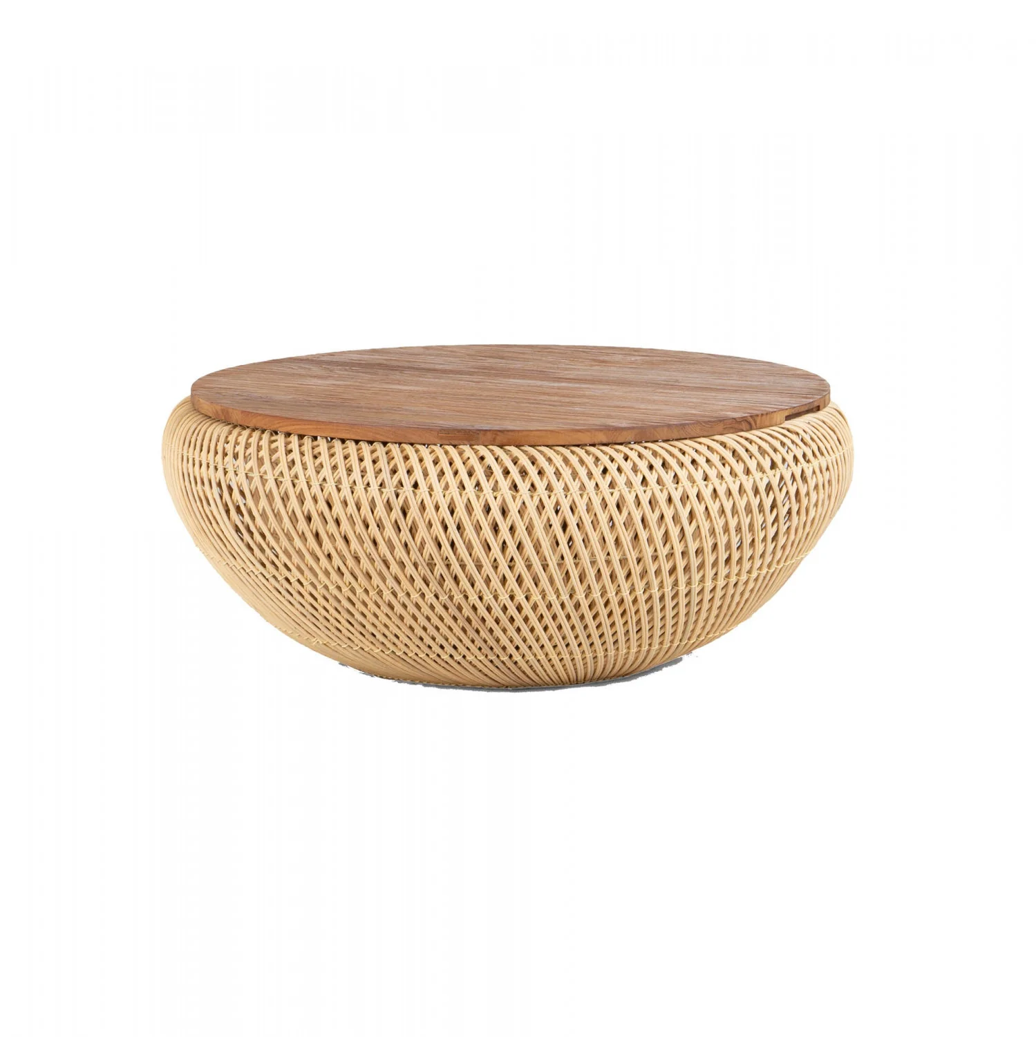Bayan Wave Coffee Table - Natural