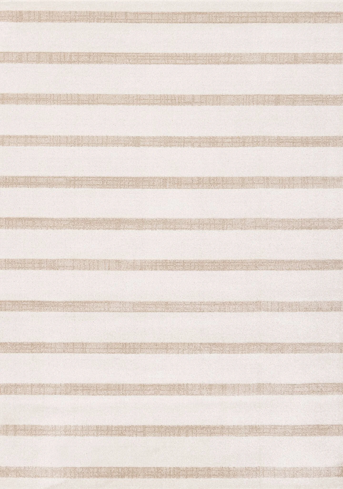 Beachwood Stripes 5'3" x 7'7" Striped Area Rug - Cream