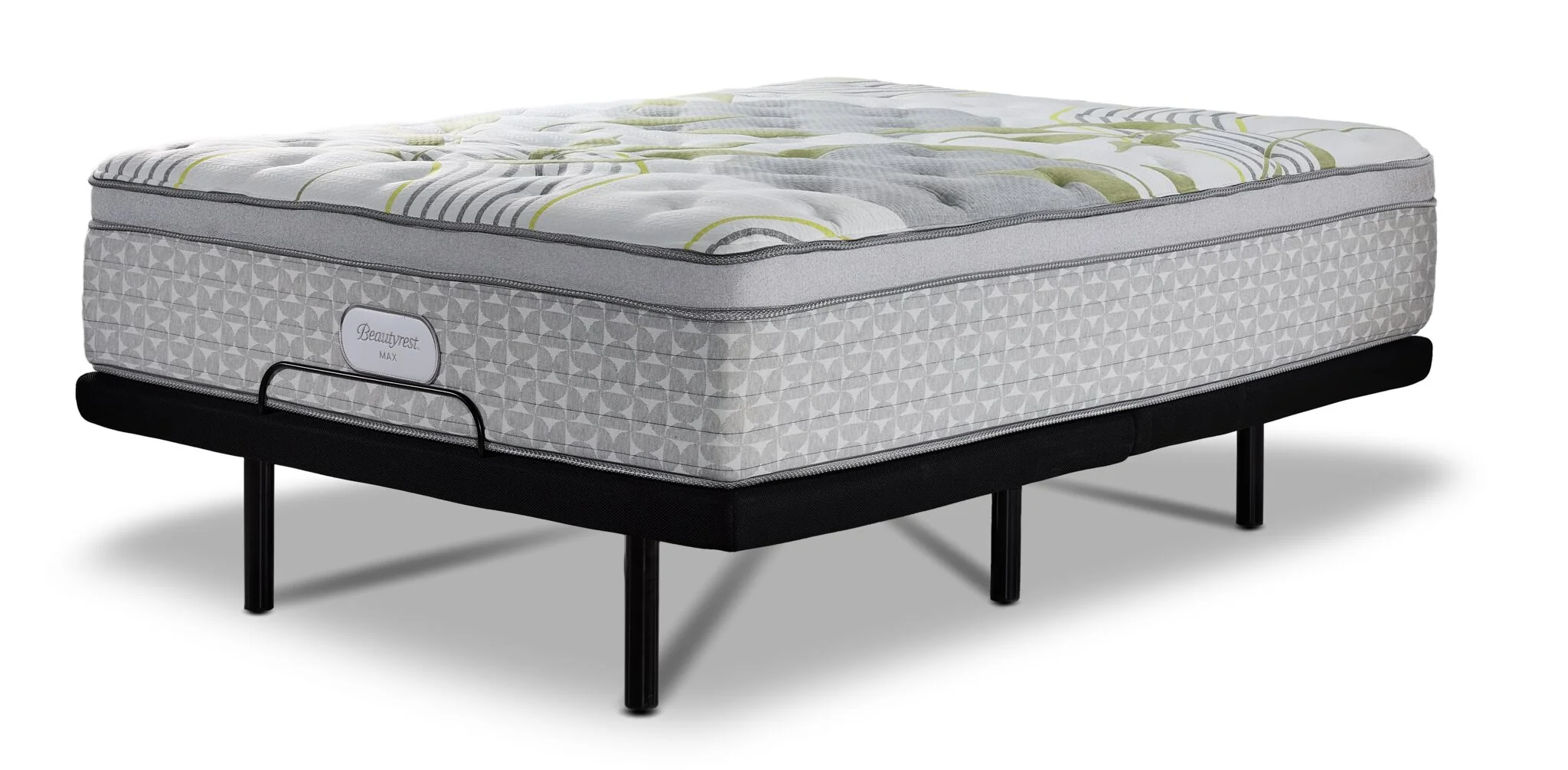 Beautyrest Max Amber Euro Top Plush Full Mattress and L2 Motion Adjustable Base - Image 2