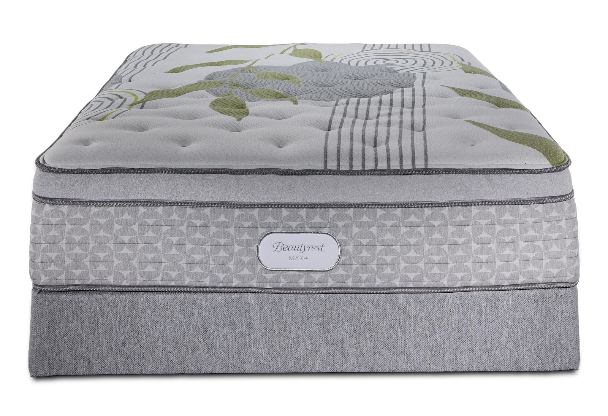 Beautyrest Max+ Lumen Euro Top Luxury Firm Full Mattress and Boxspring Set - Image 2