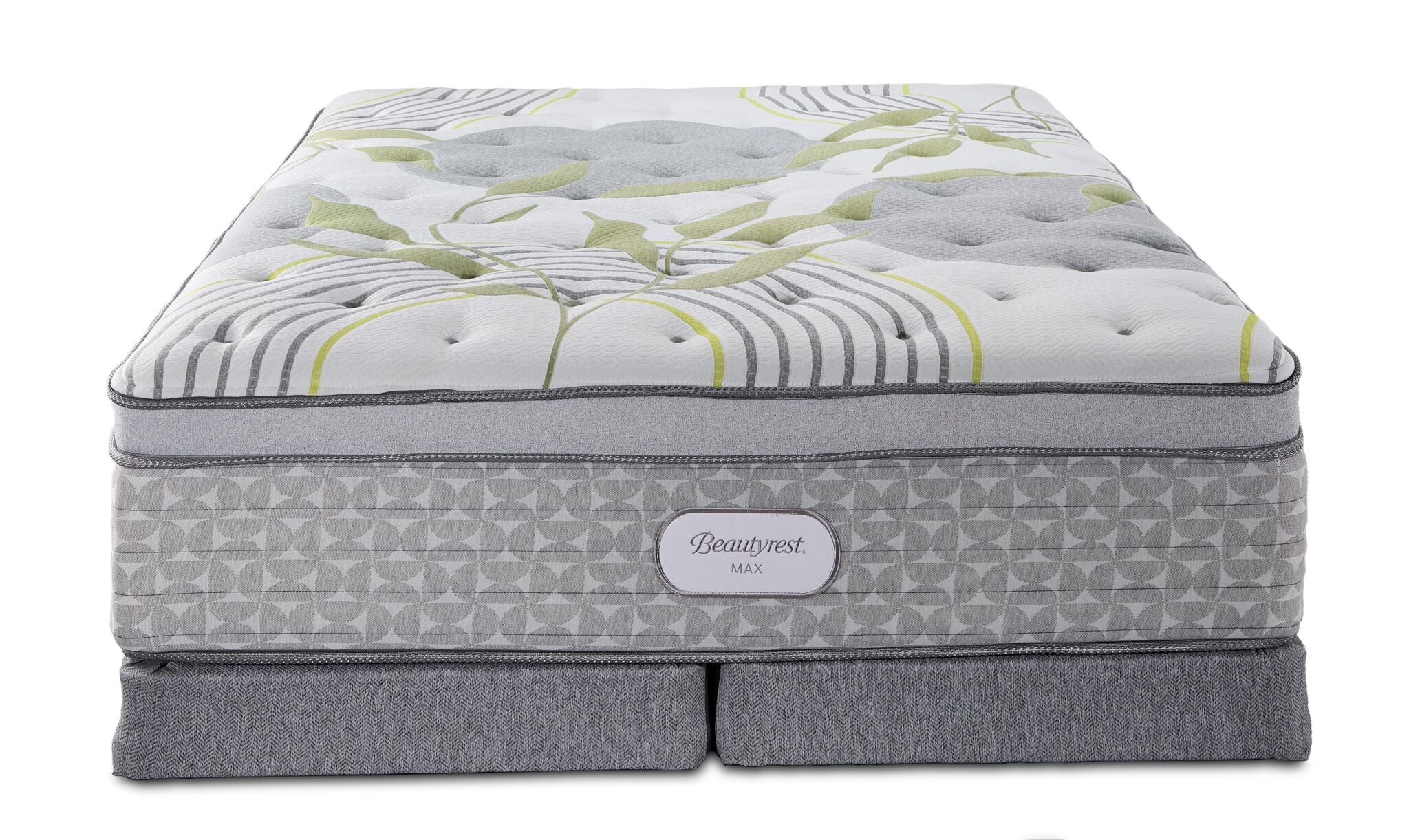 Beautyrest Max Mellow Euro Top Firm King Mattress and Low Profile Split Boxspring Set - Image 2
