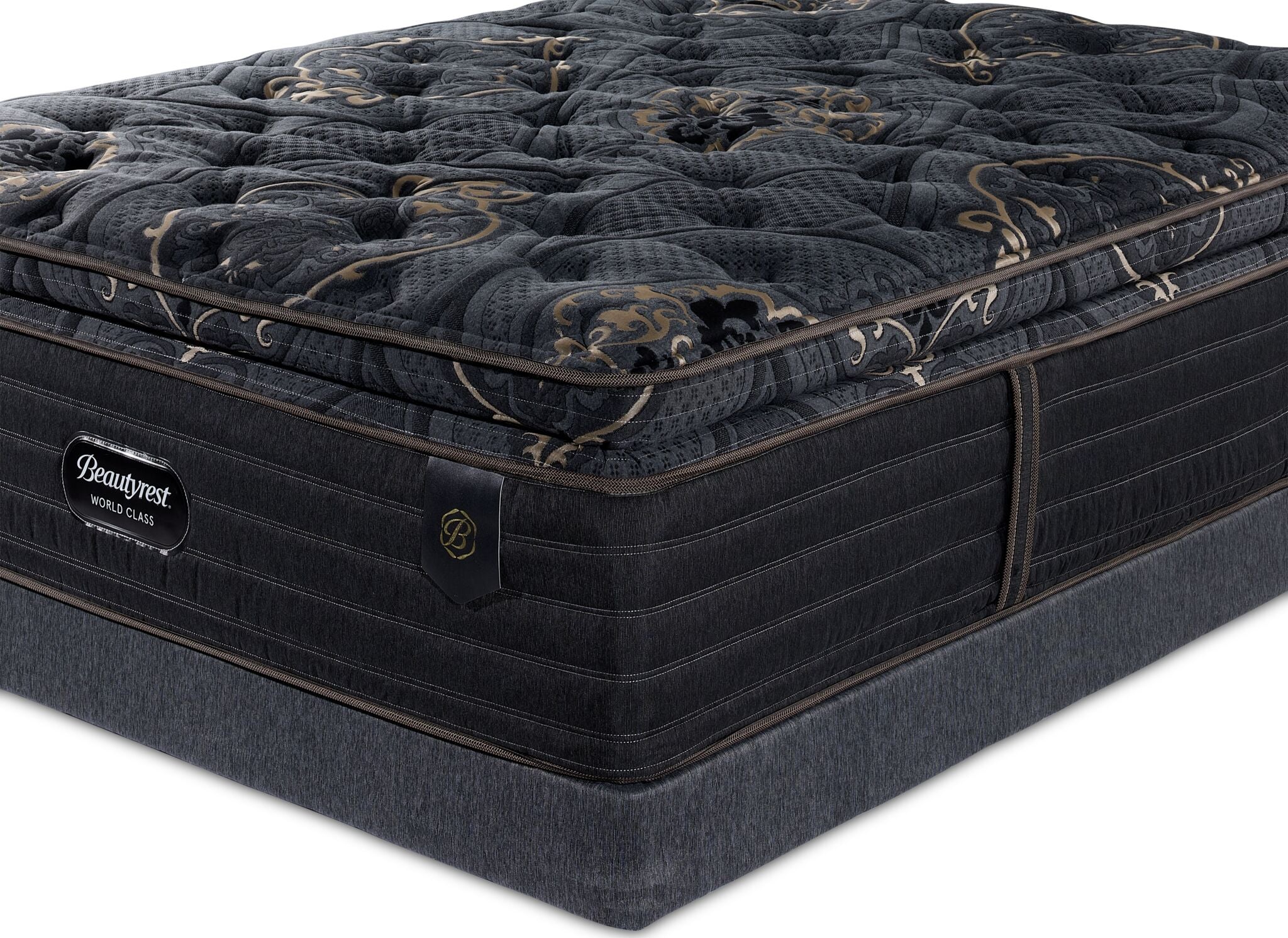 Beautyrest World Class Empress Luxury Firm Queen Mattress and Boxspring Set - Image 3
