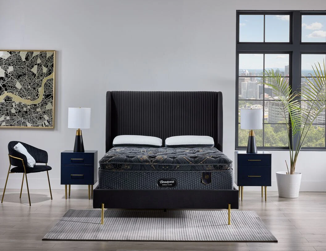 Beautyrest World Class Viscount Plush Twin Mattress - Image 3
