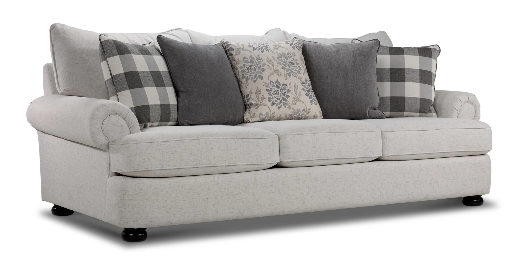 Beverly Sofa and Chair and a Half Set - TicTac Ivory - Image 2