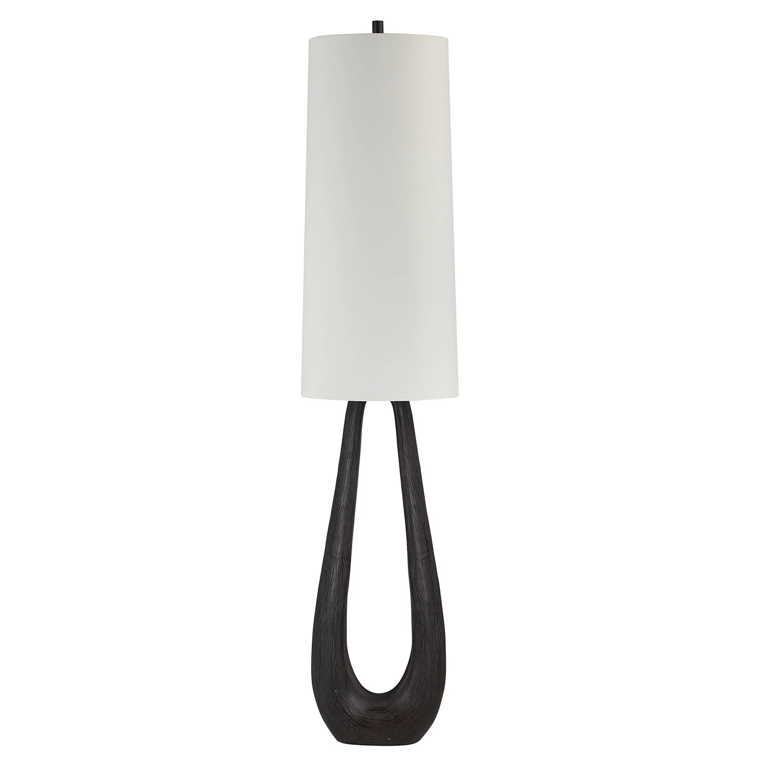Blythe Floor Lamp - Dark Walnut