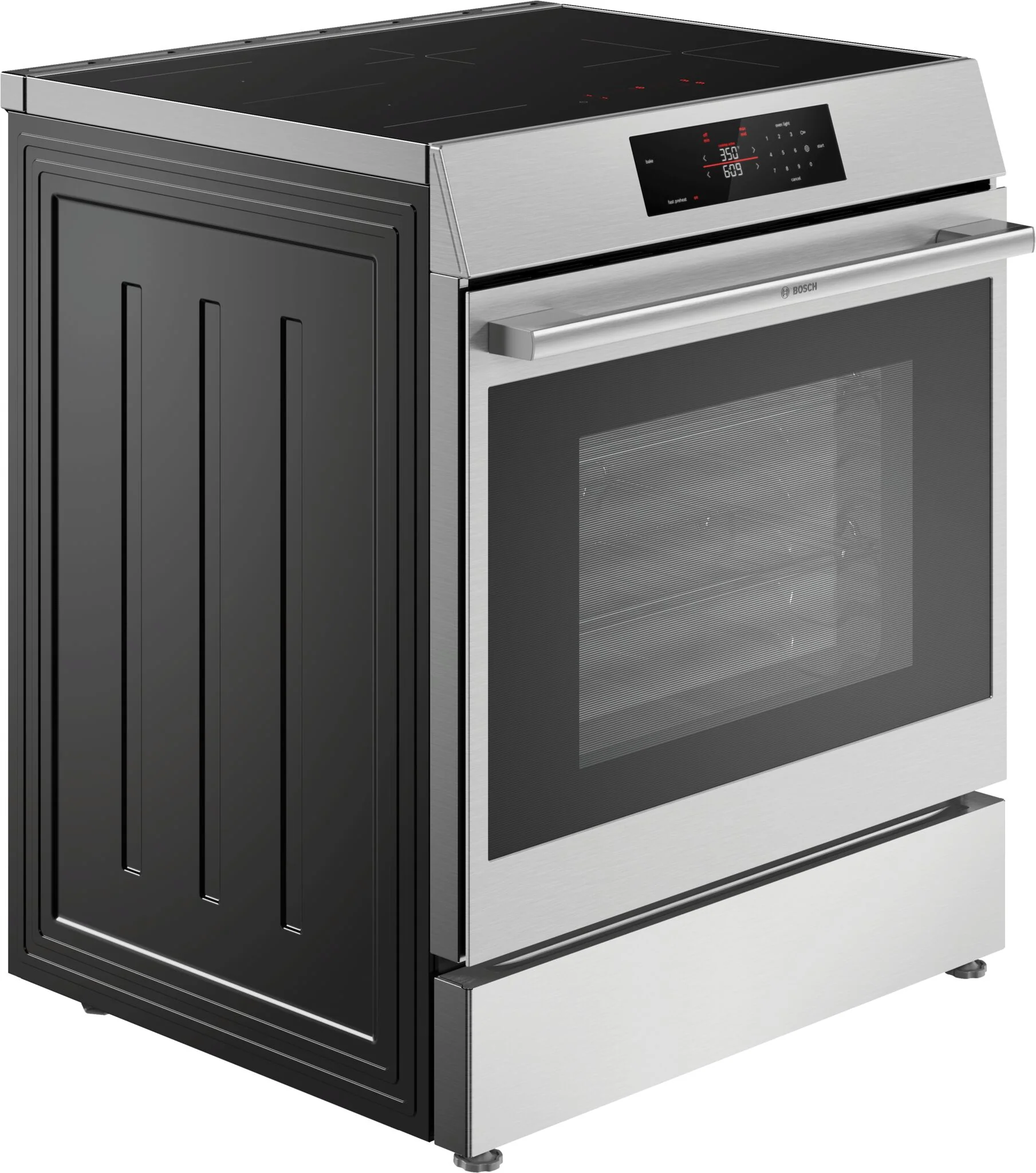 Bosch 30" Stainless Steel 500 Series Electric Freestanding Range (5.8 Cu. Ft.) - HIF5050MC - Image 2