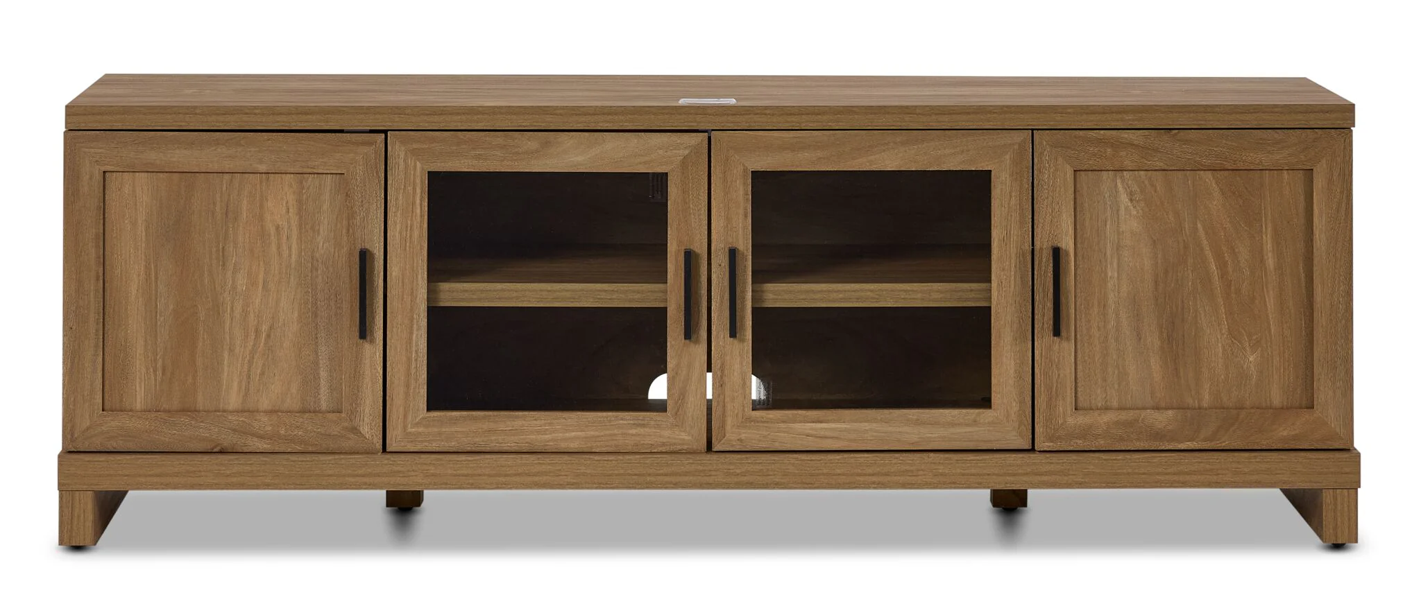 Brayden 65" TV Stand - Oak - Image 2