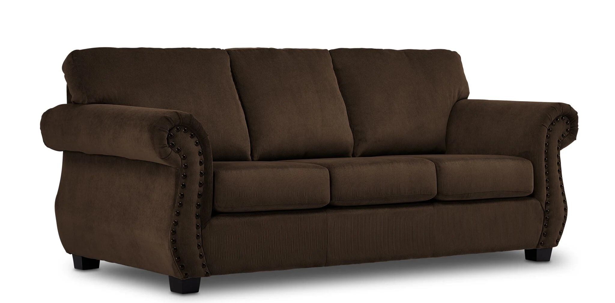Brooklyn Sofa and Loveseat Set - Brown - Image 2