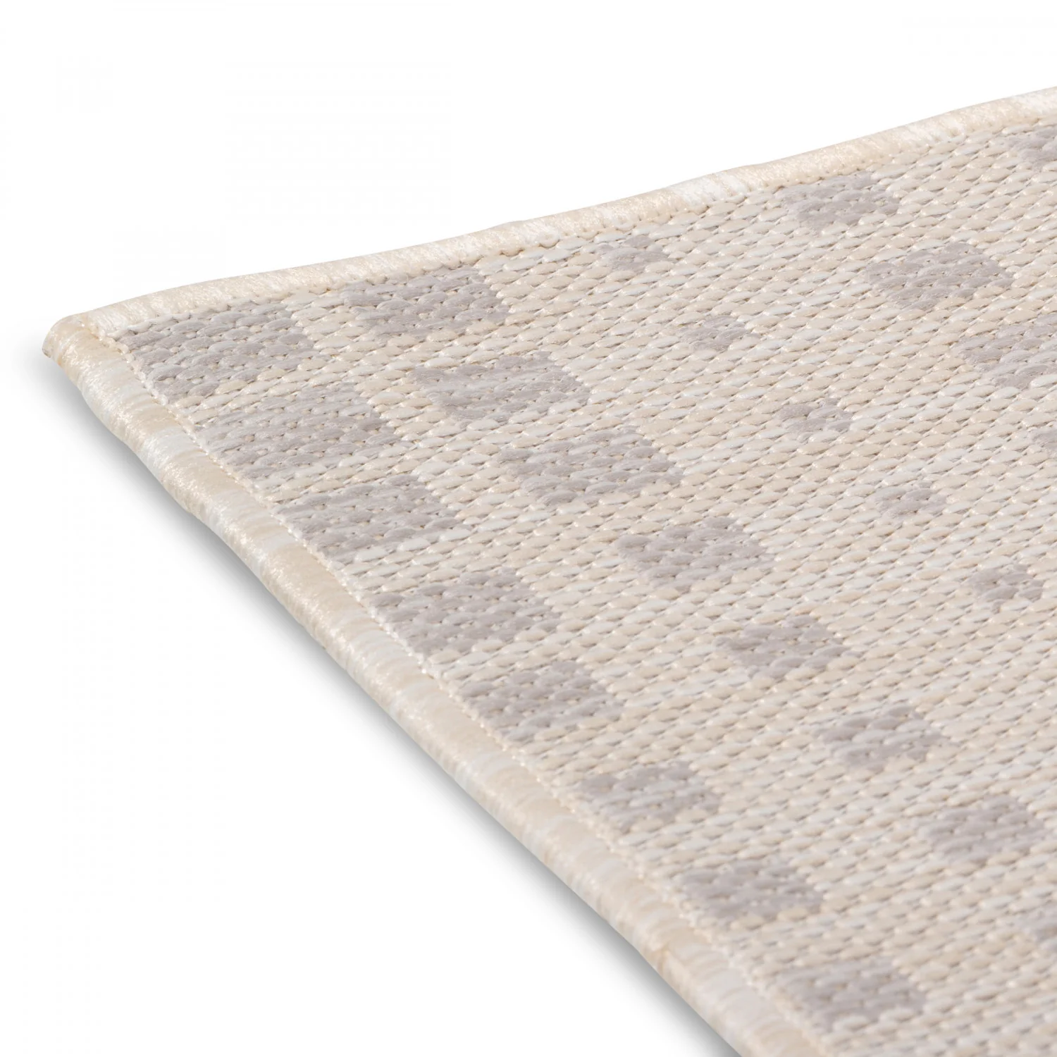 Cabana Boxes Indoor/Outdoor Rug - 6' x 9' - Grey - Image 4
