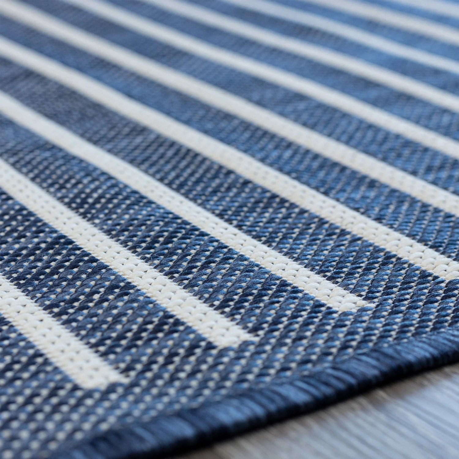 Cabana Casual Indoor/Outdoor Rug - 3' x 5' - Blue - Image 5