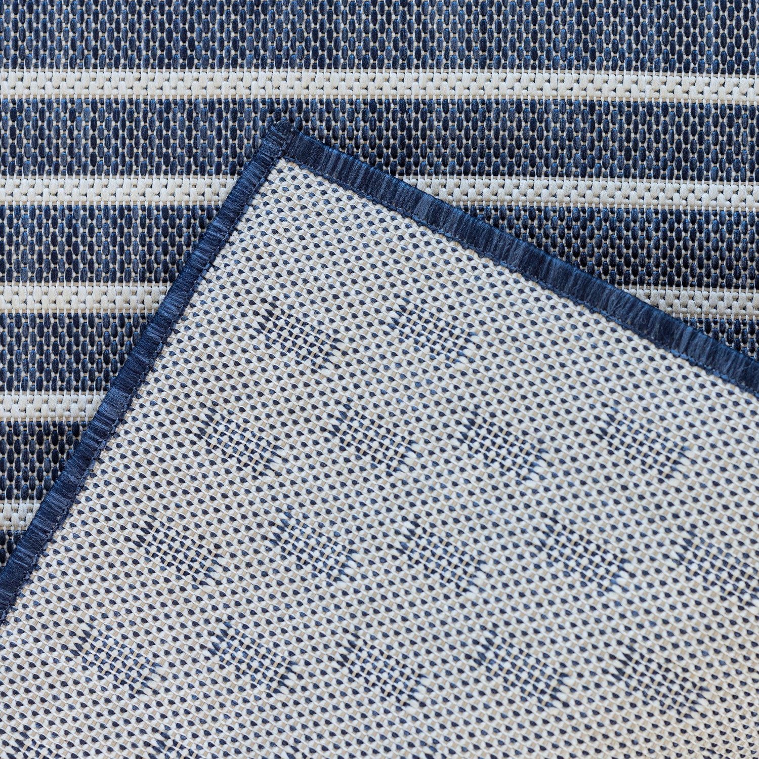 Cabana Casual Indoor/Outdoor Rug - 5' x 7' - Blue - Image 3