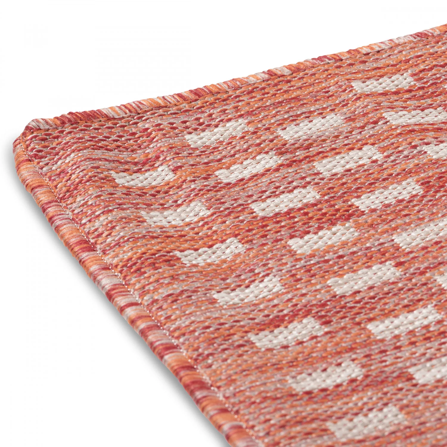 Cabana Casual Indoor/Outdoor Rug - 5' x 7' - Red - Image 4
