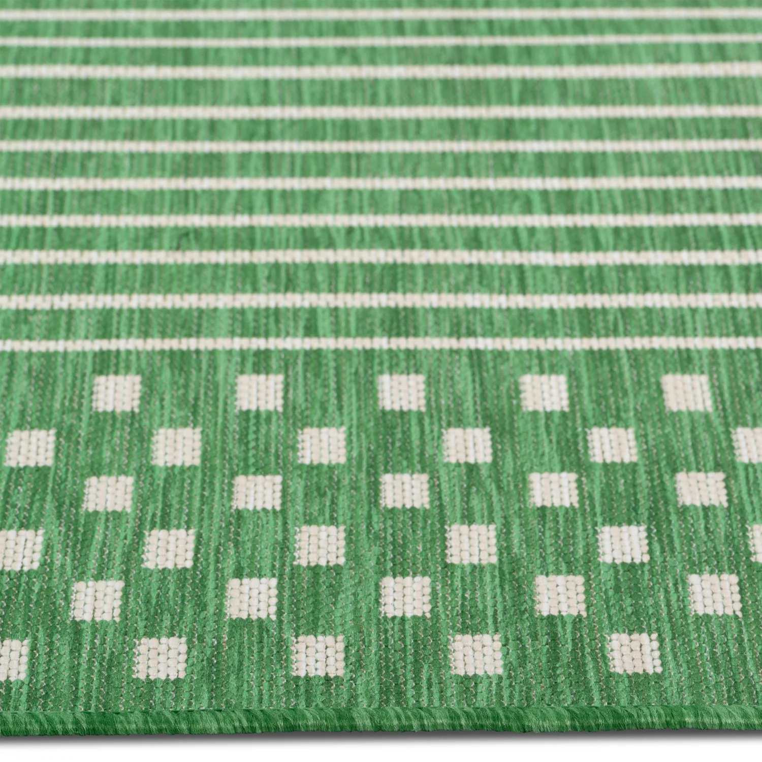 Cabana Casual Indoor/Outdoor Rug - 6' x 9' - Green - Image 3