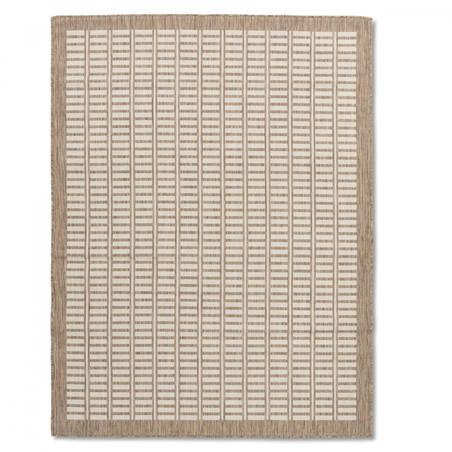 Cabana Lattice Indoor/Outdoor Rug - 5' x 7' - Brown
