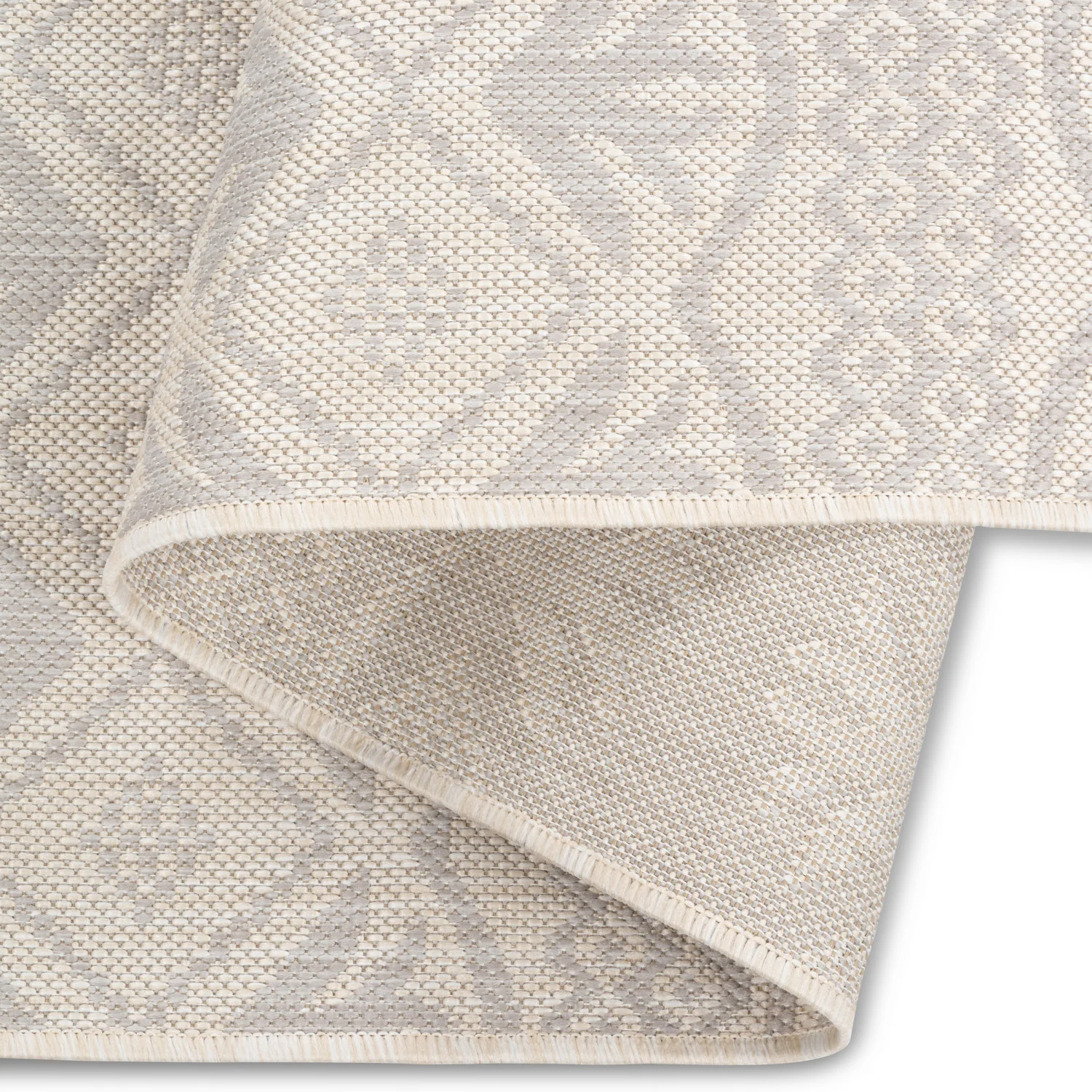 Cabana Modern Indoor/Outdoor Rug - 8' x 10' - Grey - Image 2