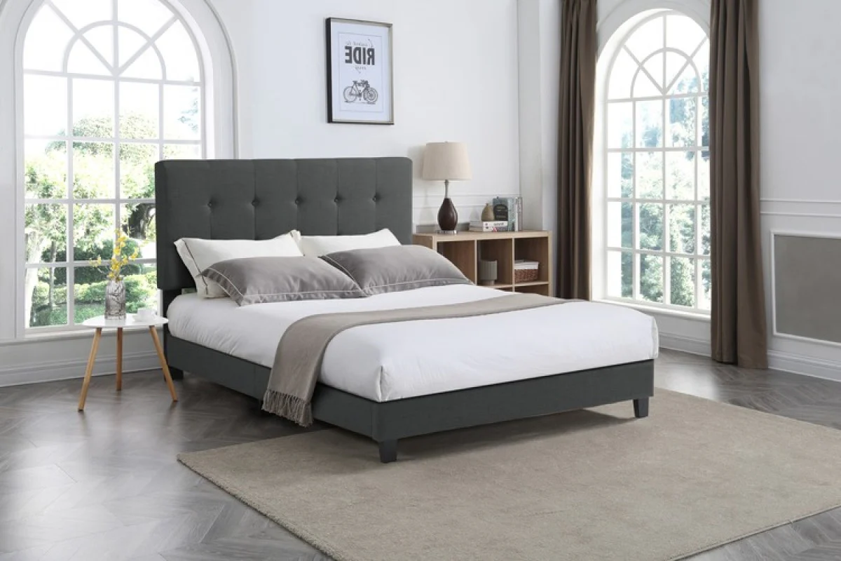 Cabo 3-Piece Full Bed - Dark Grey - Image 2