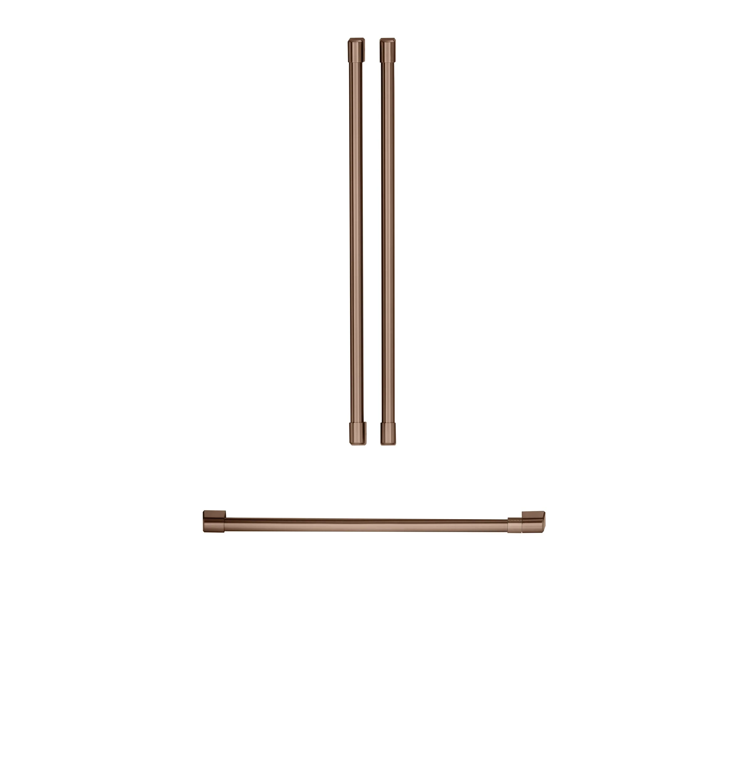 Café Brushed Copper French Door Refrigerator Handle Kit - CXMB3H3PNCU