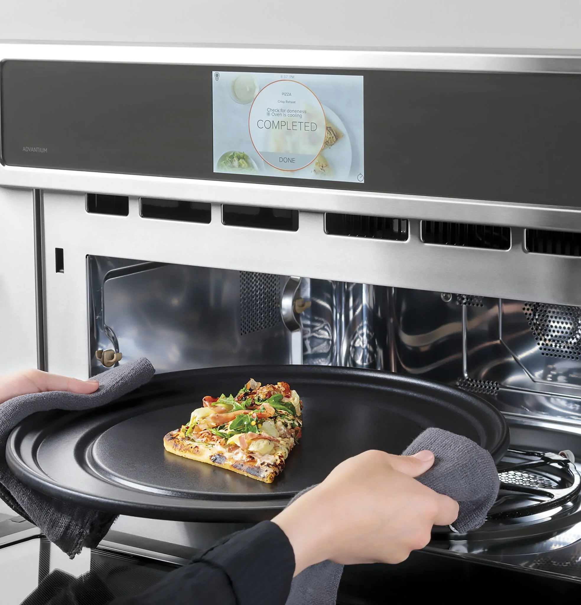 Café Stainless Steel 30" Smart Five-in-One Wall Oven with 120V Advantium® Technology - CSB913P2VS1 - Image 4
