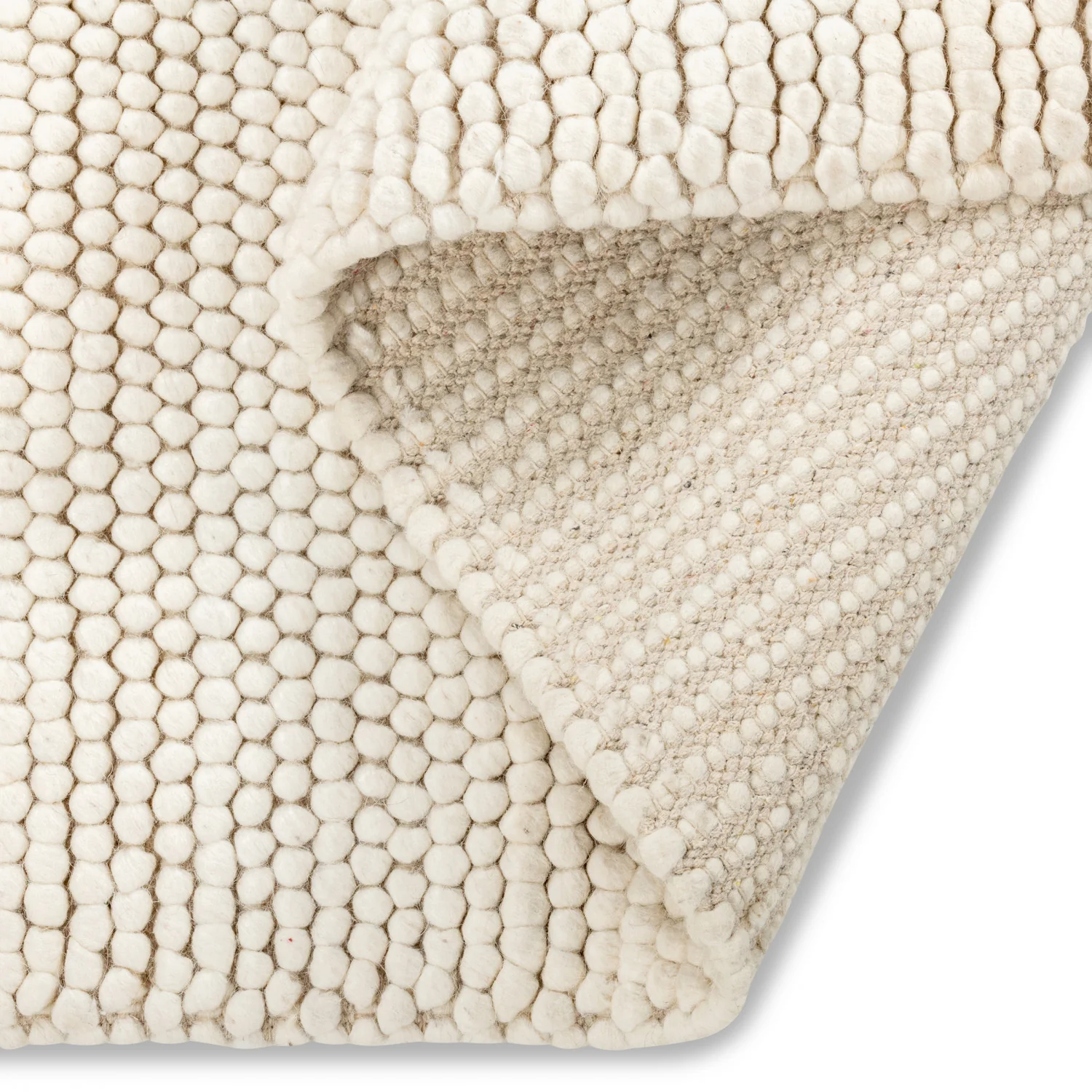 Calabria Pebbles Rug - 5' x 8' - Almond Cream - Image 5