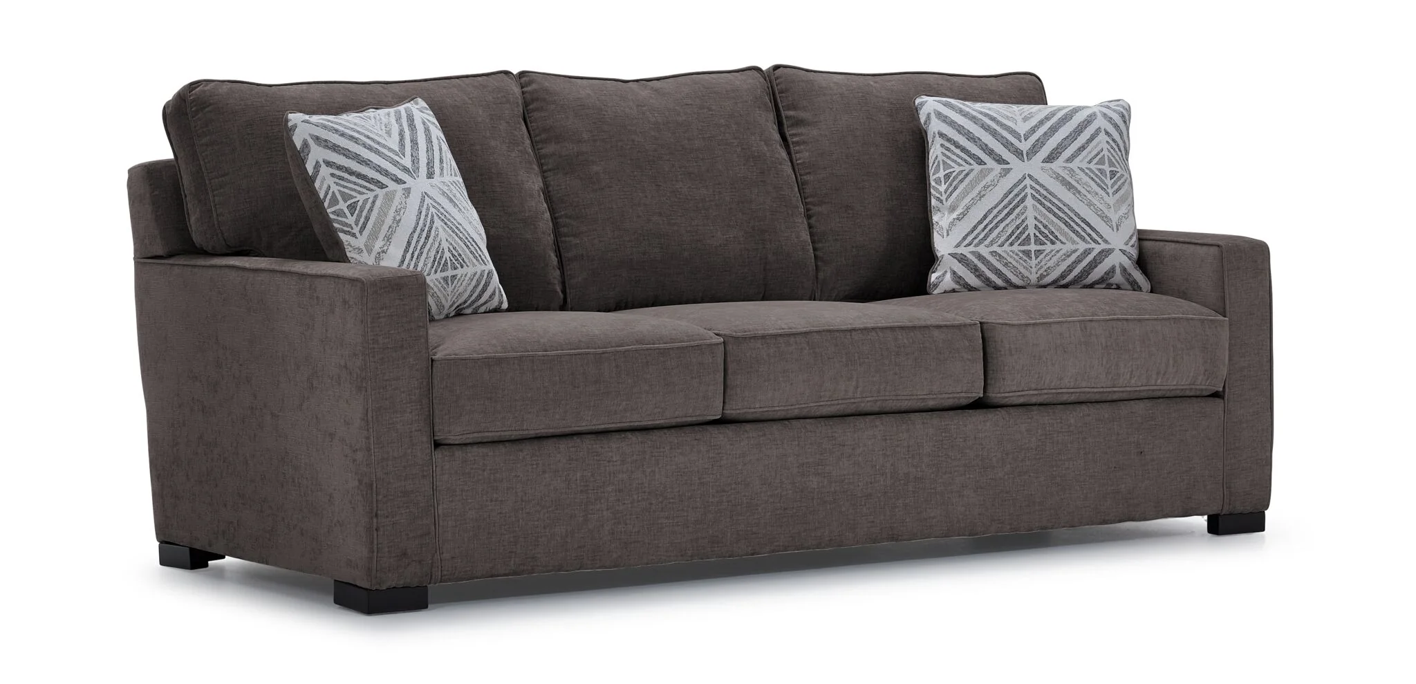 Charlotte Sofa and Loveseat Set - Pewter - Image 2
