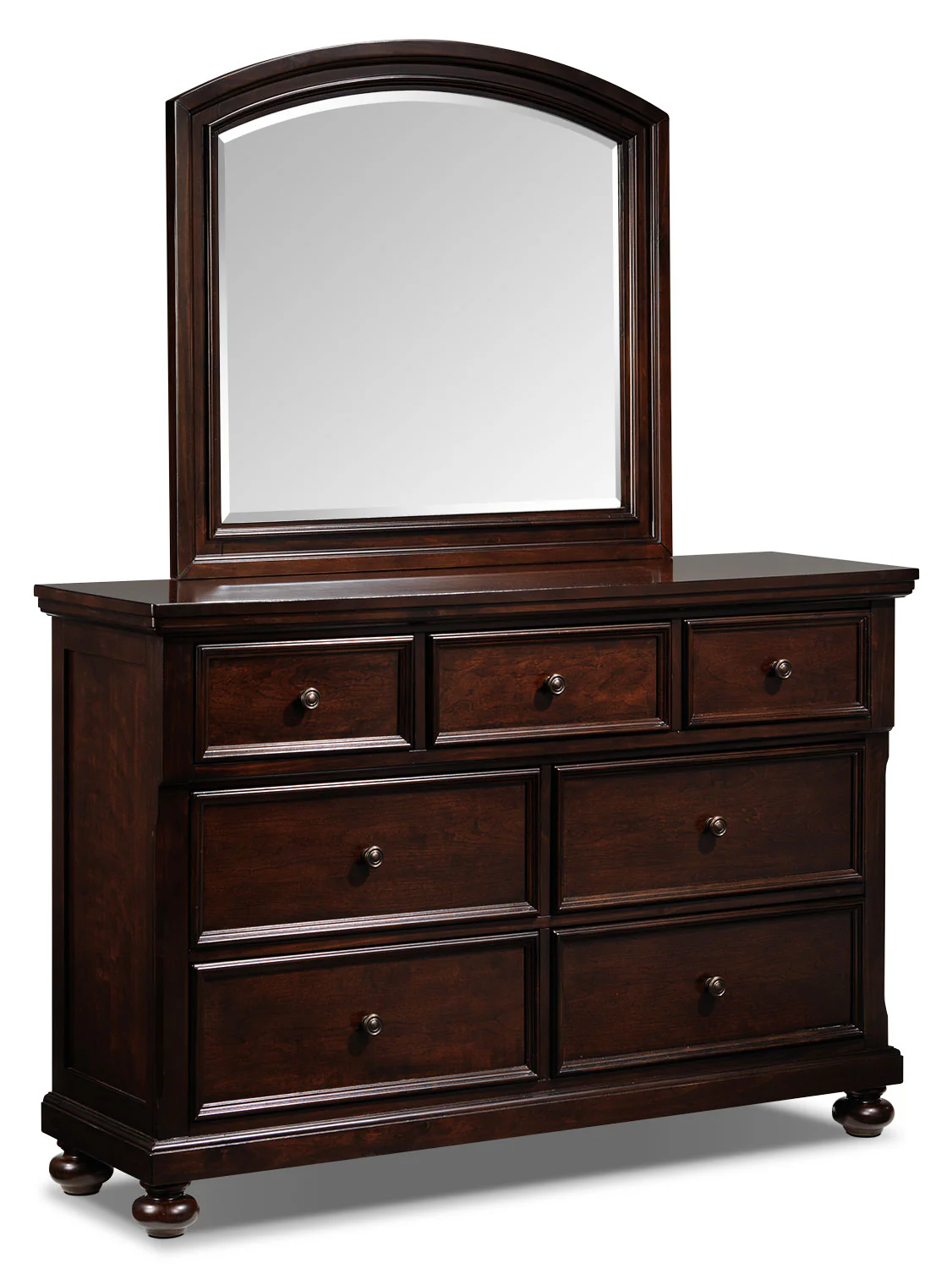 Chester 7-Drawer Dresser - Cherry - Image 4