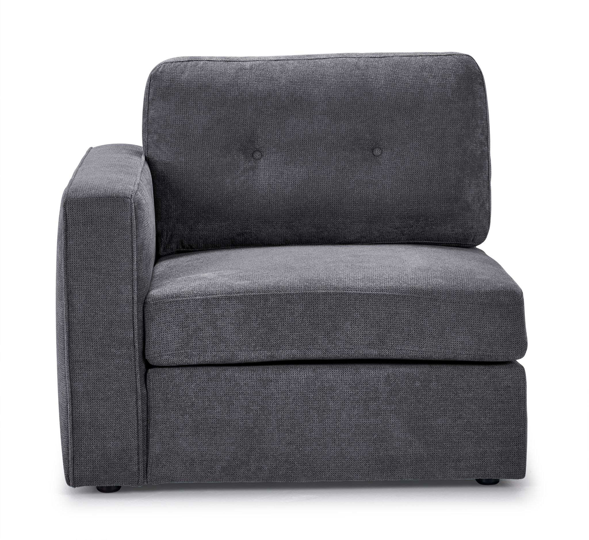 Feeling Connected - Connex 5-Piece Modular Sectional - Light Grey - Image 6