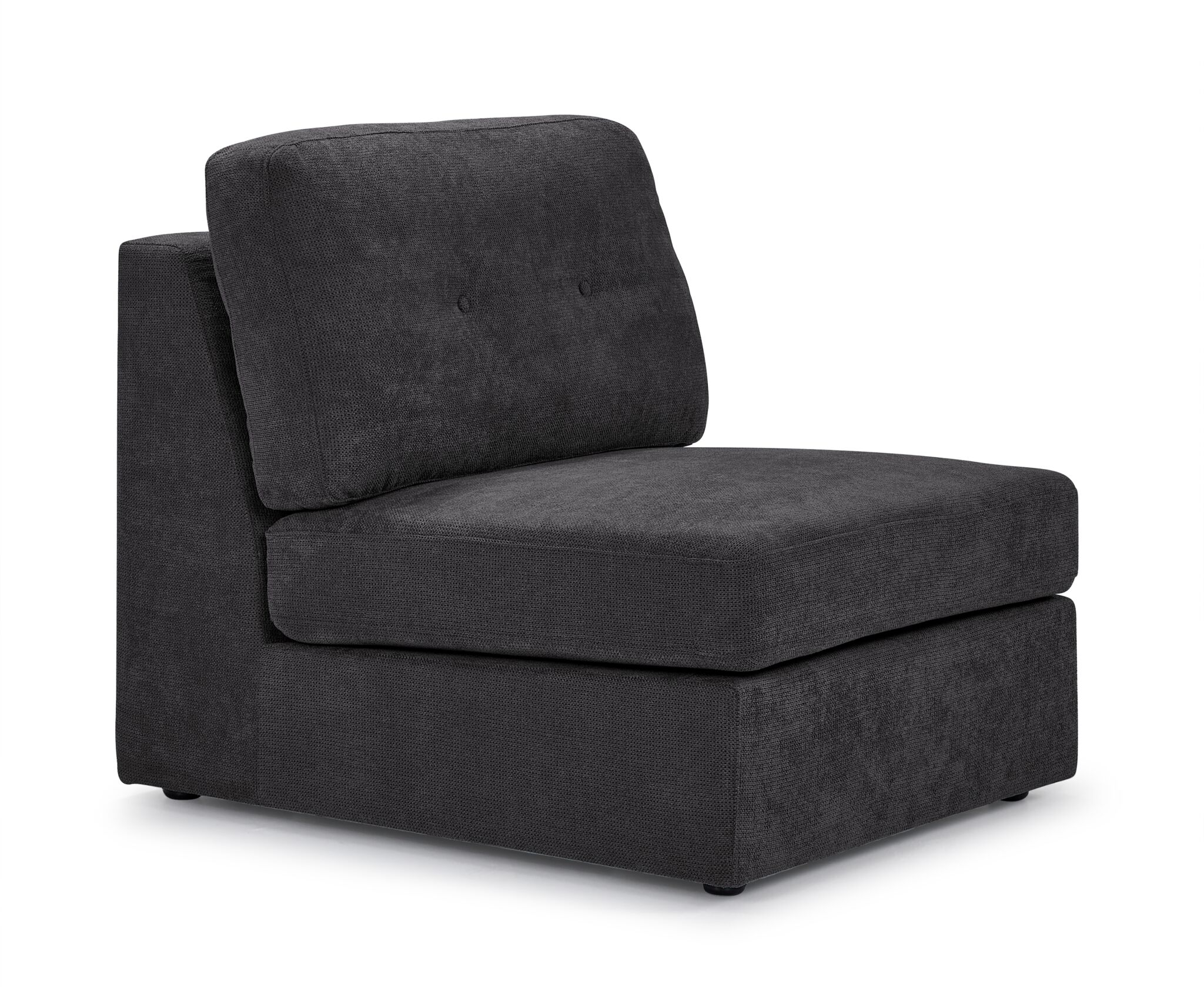 Feeling Connected - Connex 5-Piece Modular Sectional with Consoles - Dark Grey - Image 7