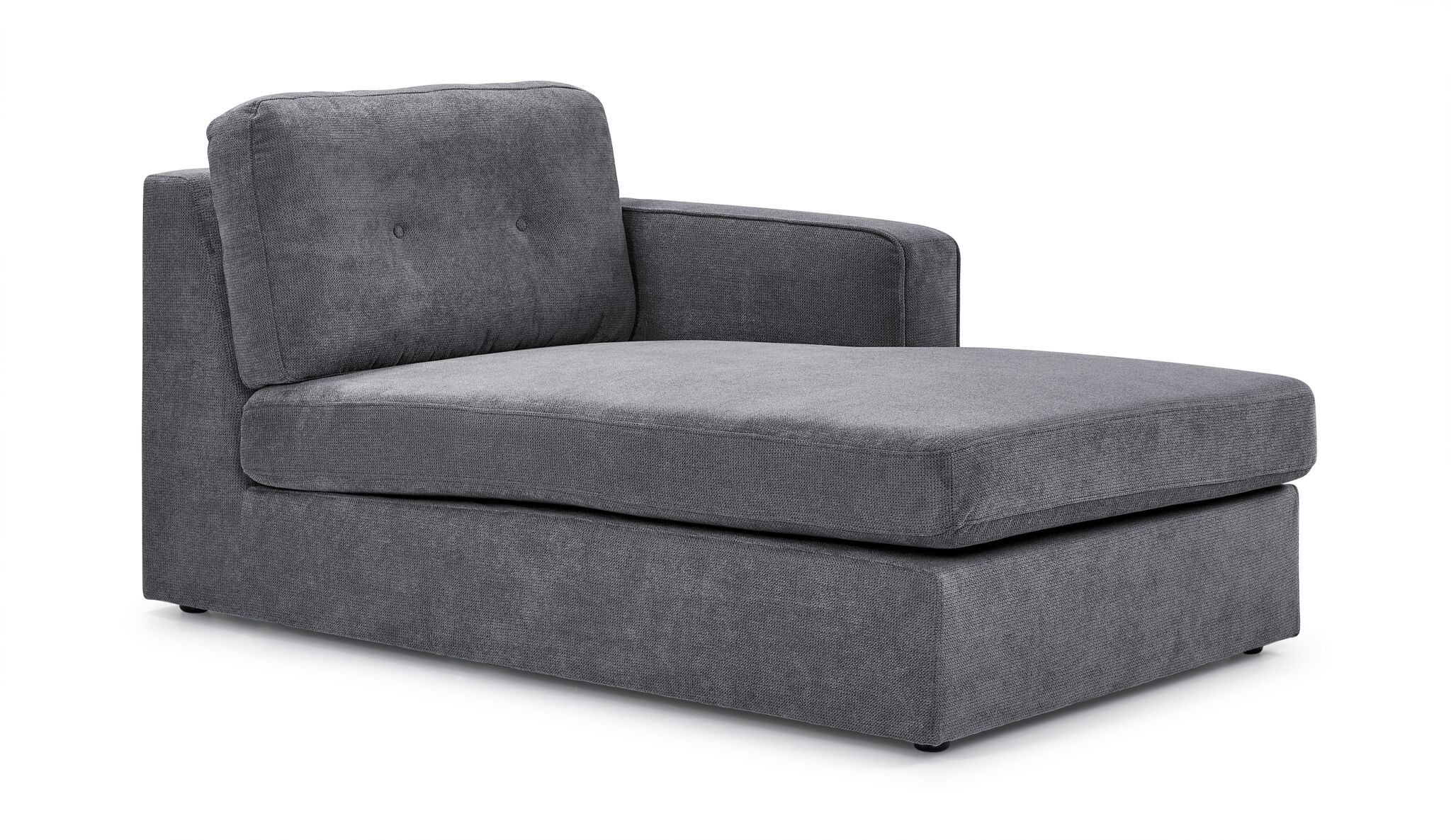 Feeling Connected - Connex 6-Piece Modular Sectional with Drawer Console - Light Grey - Image 5