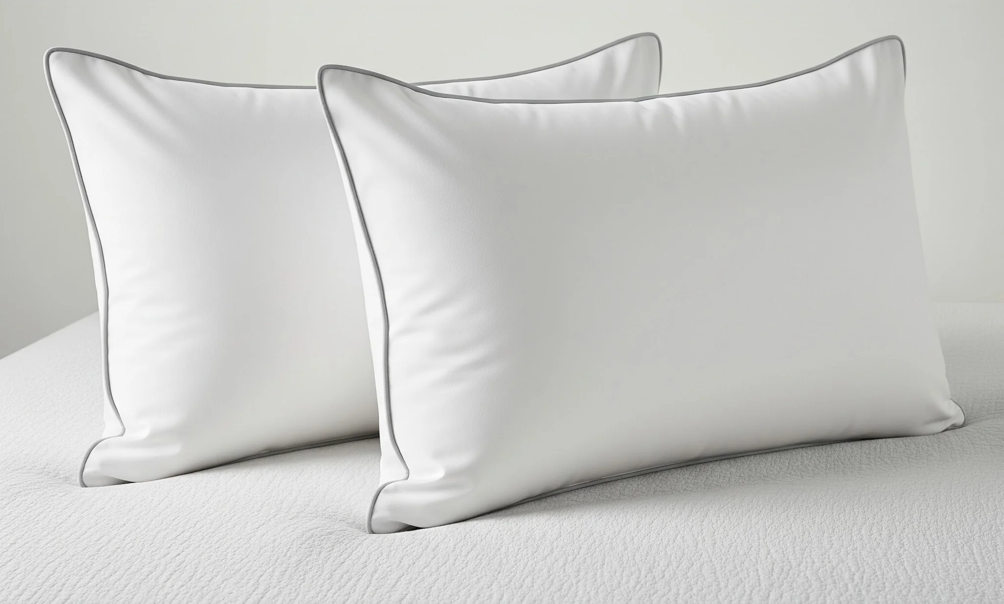 Cotton House 2 Pack 300 Thread Count Cotton Queen Pillow - Image 3