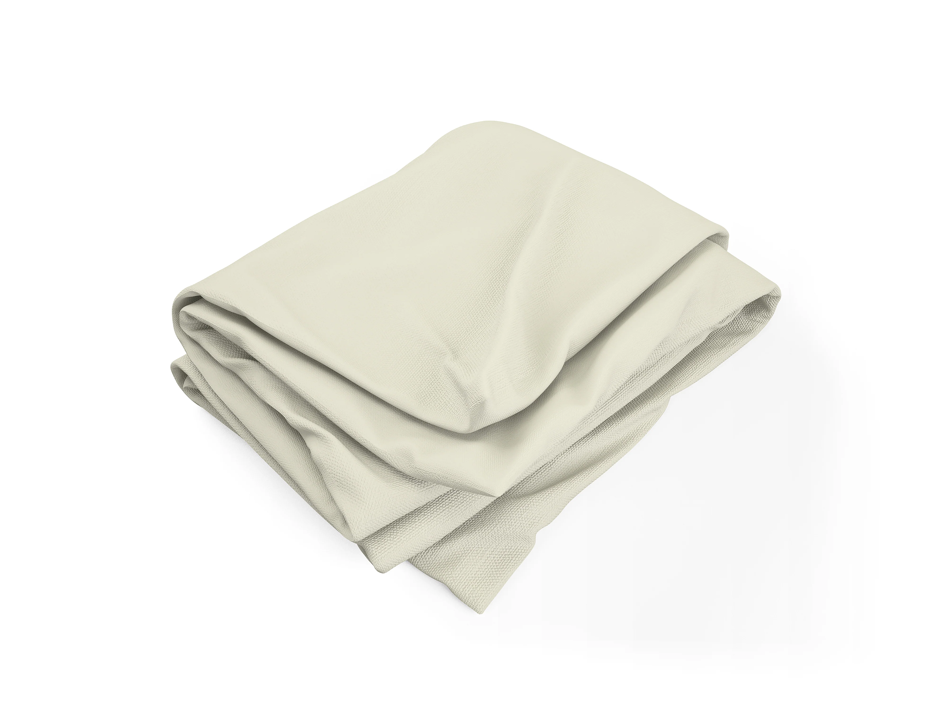 Cotton House 3-Piece King Duvet Cover Set - Beige - Image 2