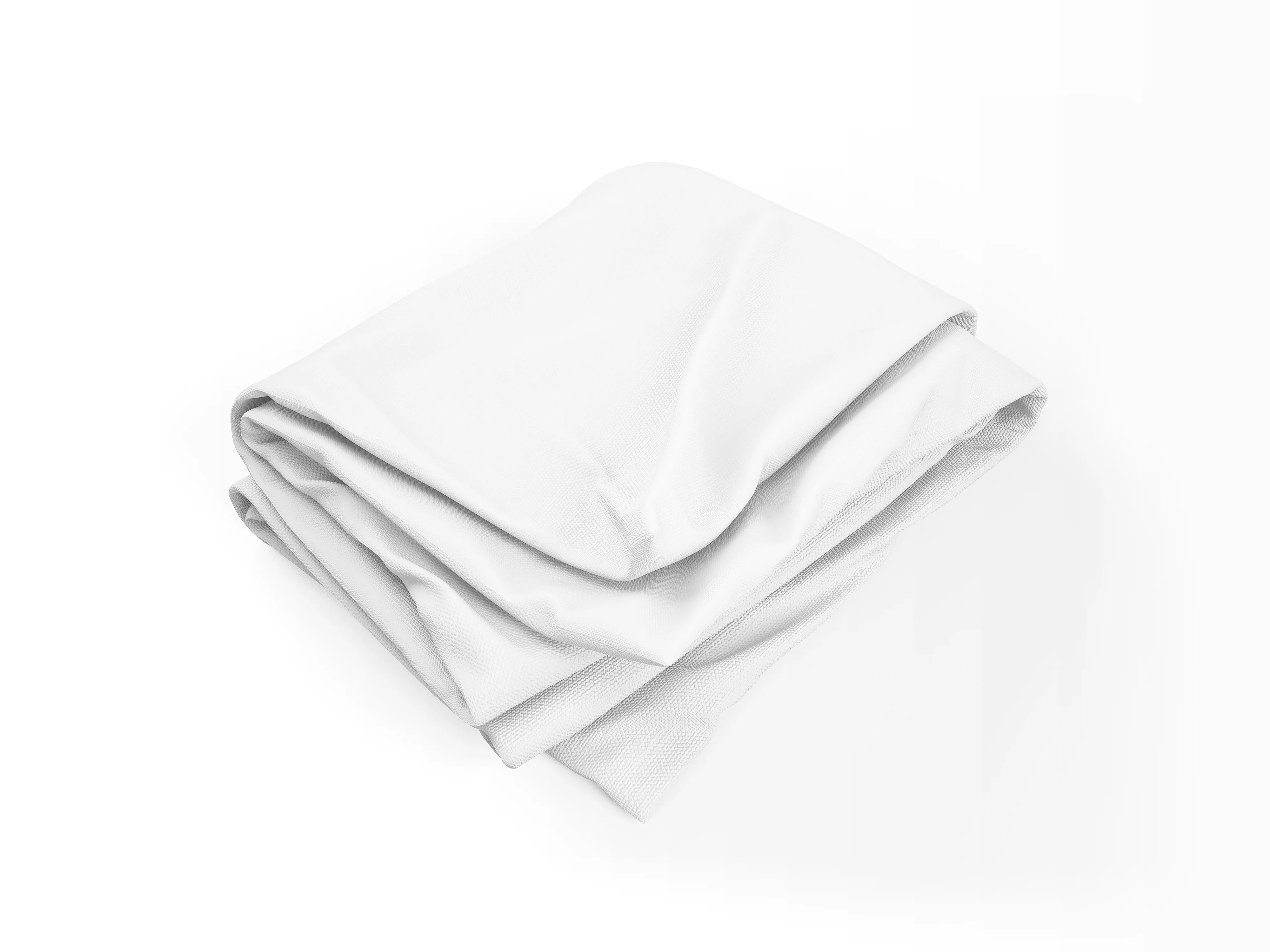 Cotton House 3-Piece Queen Duvet Cover Set - White - Image 2