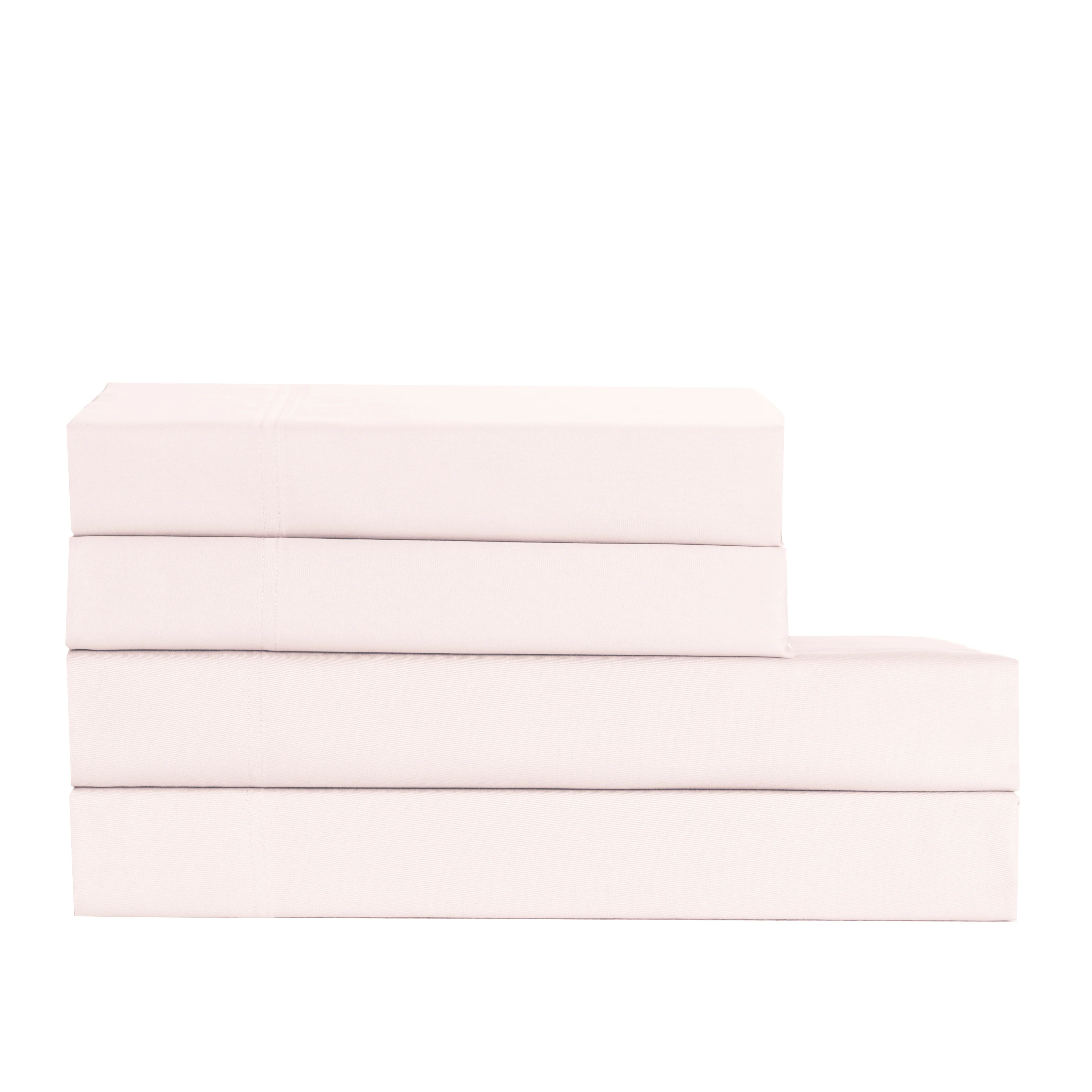 Cotton House Full Bamboo Sheet Set - Mauve Morn, Pink - Image 2