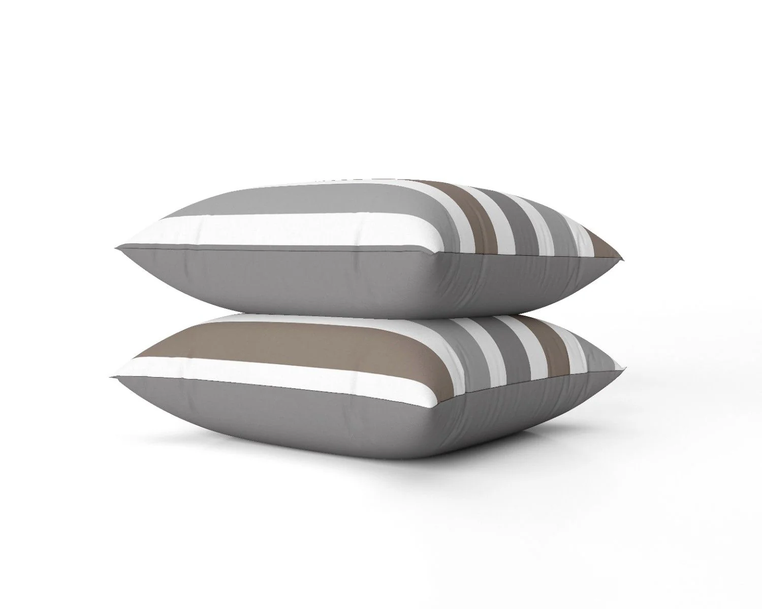 Cotton House Twin Duvet Cover Set - Bold Stripes - Image 3