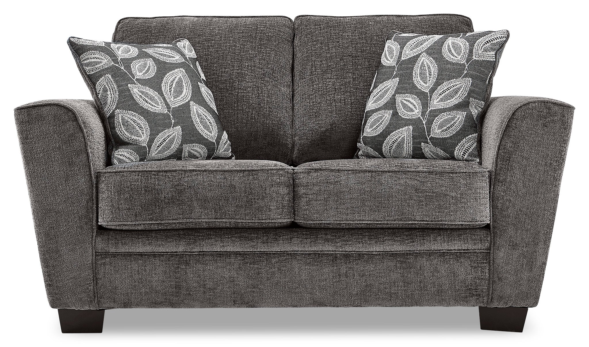 Daisy Loveseat - Charcoal - Image 2