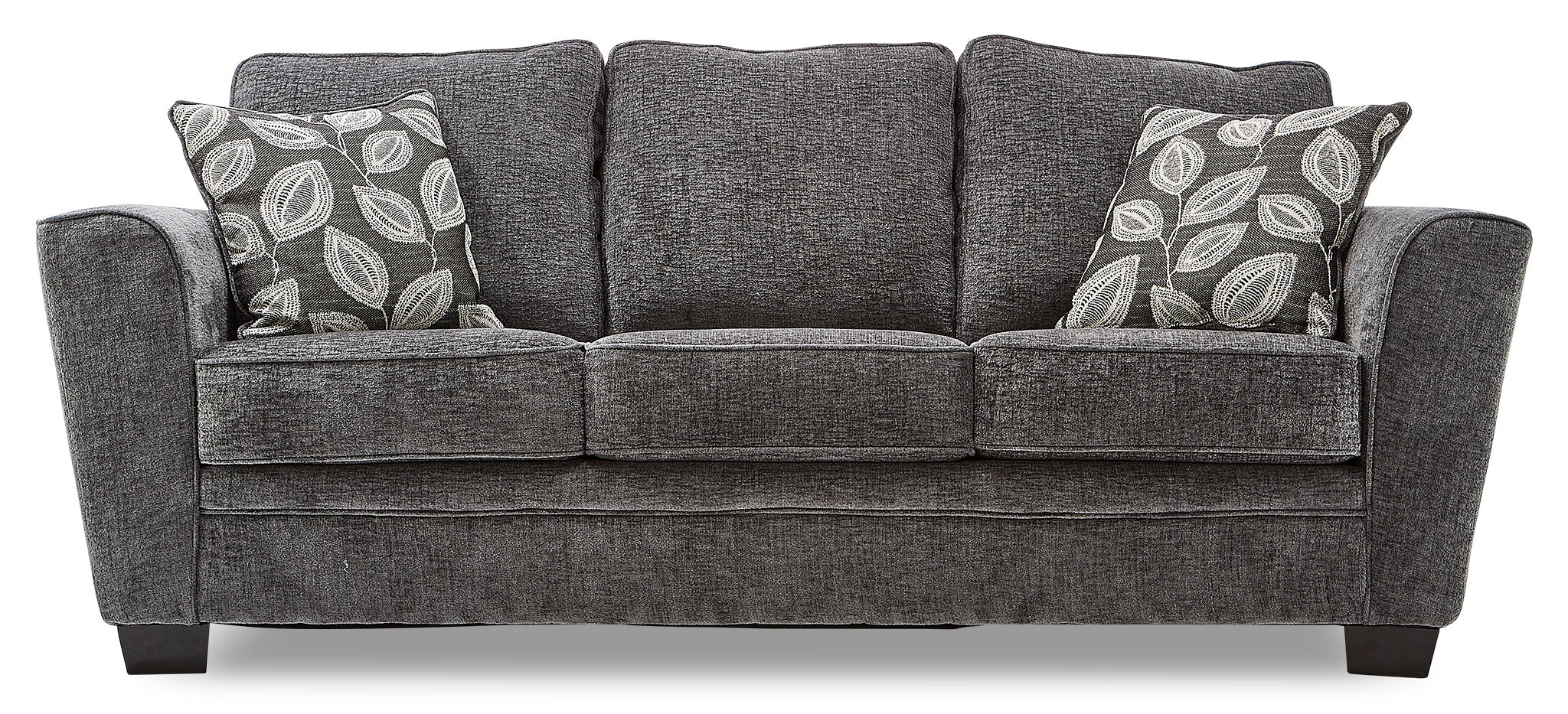 Daisy Sofa, Loveseat and Chair Set - Charcoal - Image 2