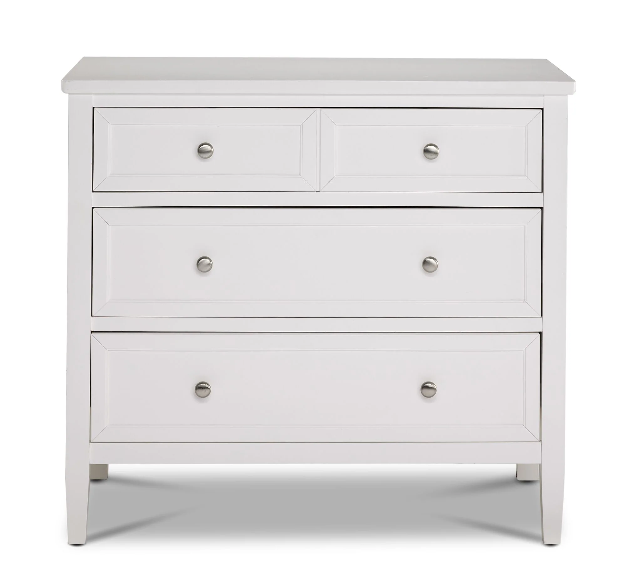 Delta Children Saint 3 Drawer Dresser- Bianca White - Image 4