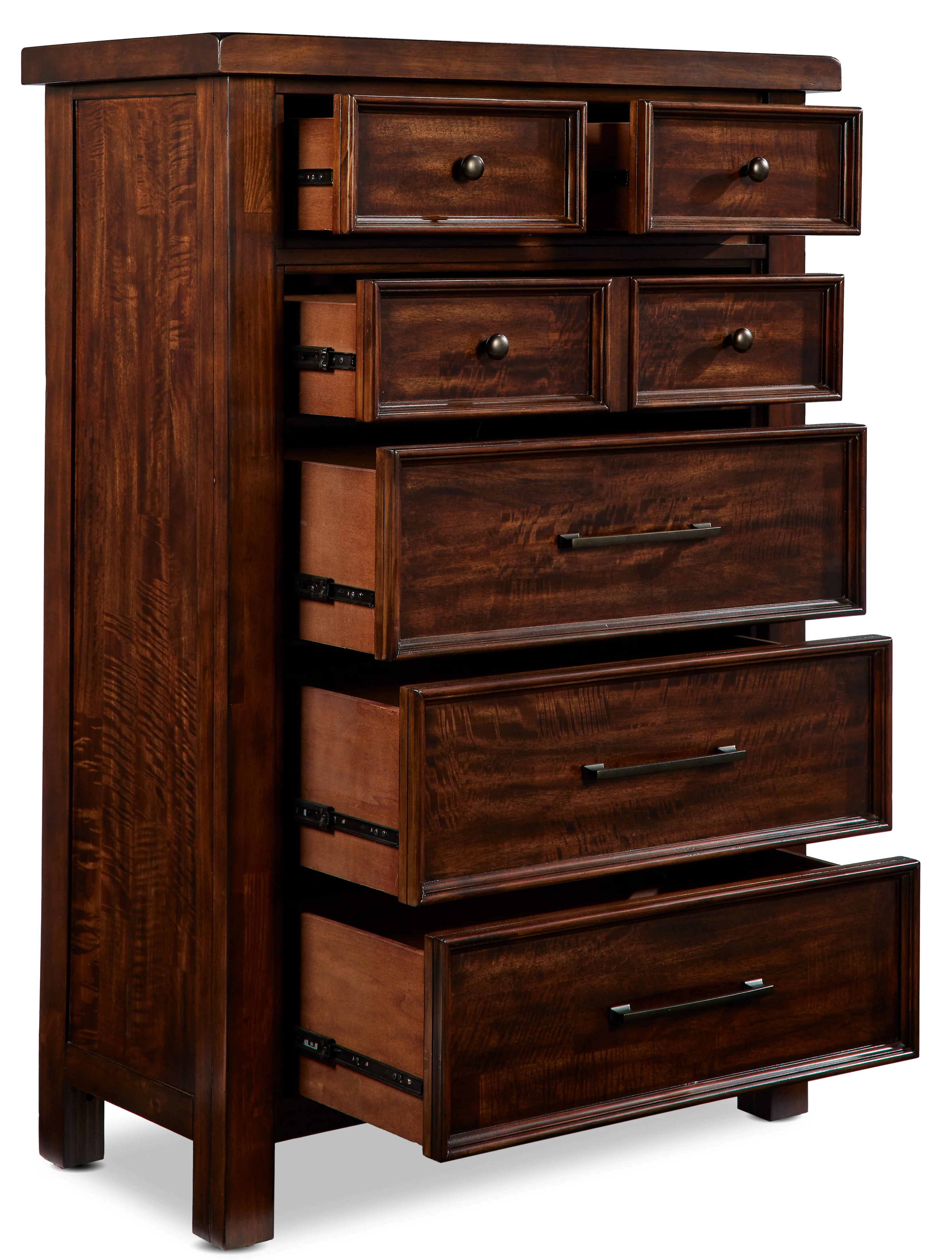 Eden 7-Drawer Chest- Dark Brown - Image 2