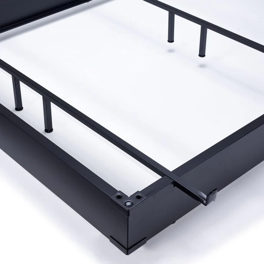 Elara 6" Twin XL Platform Bed Base - Black - Image 3