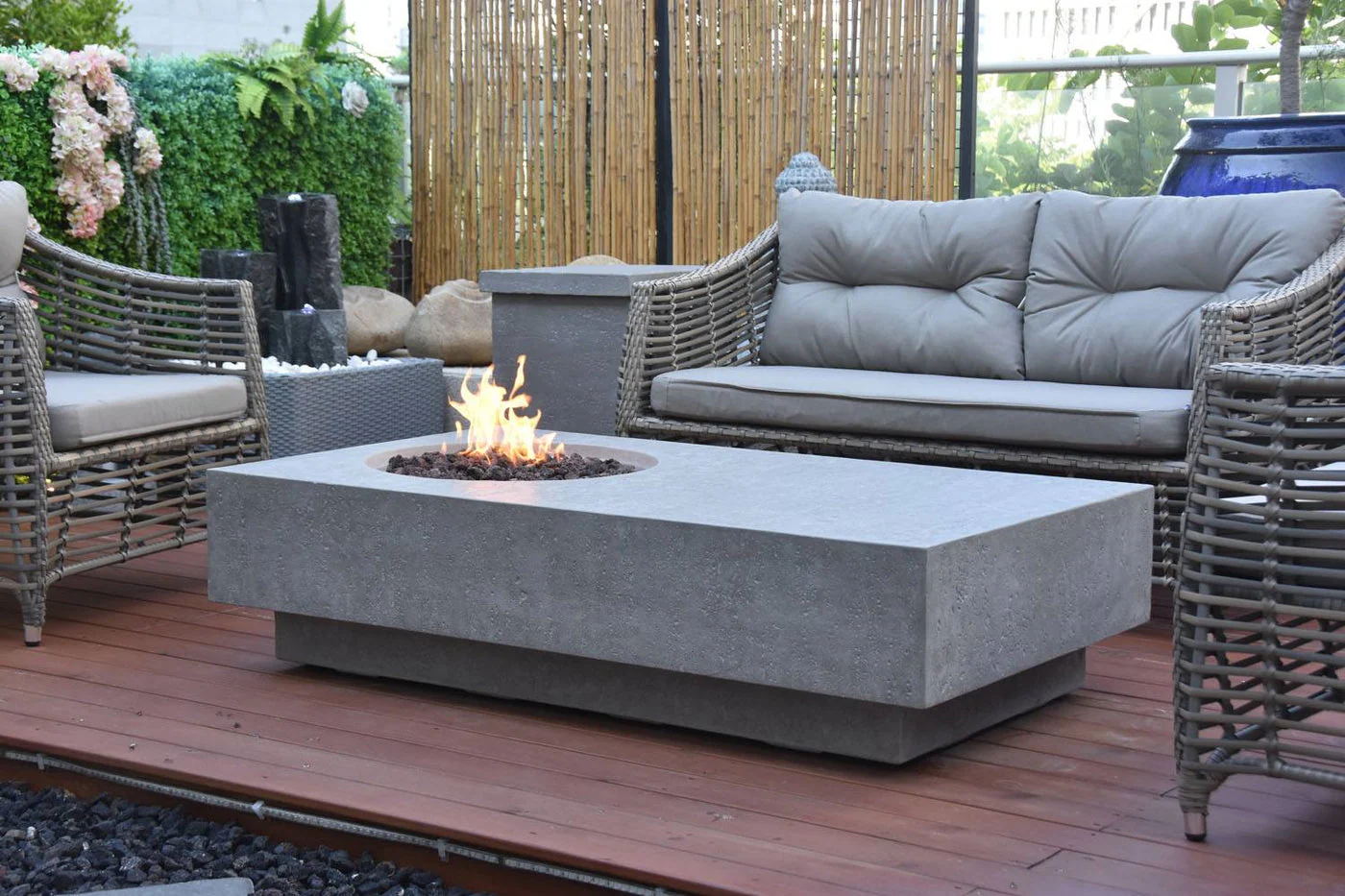 Elementi Metropolis Fire Table - Propane - Image 2