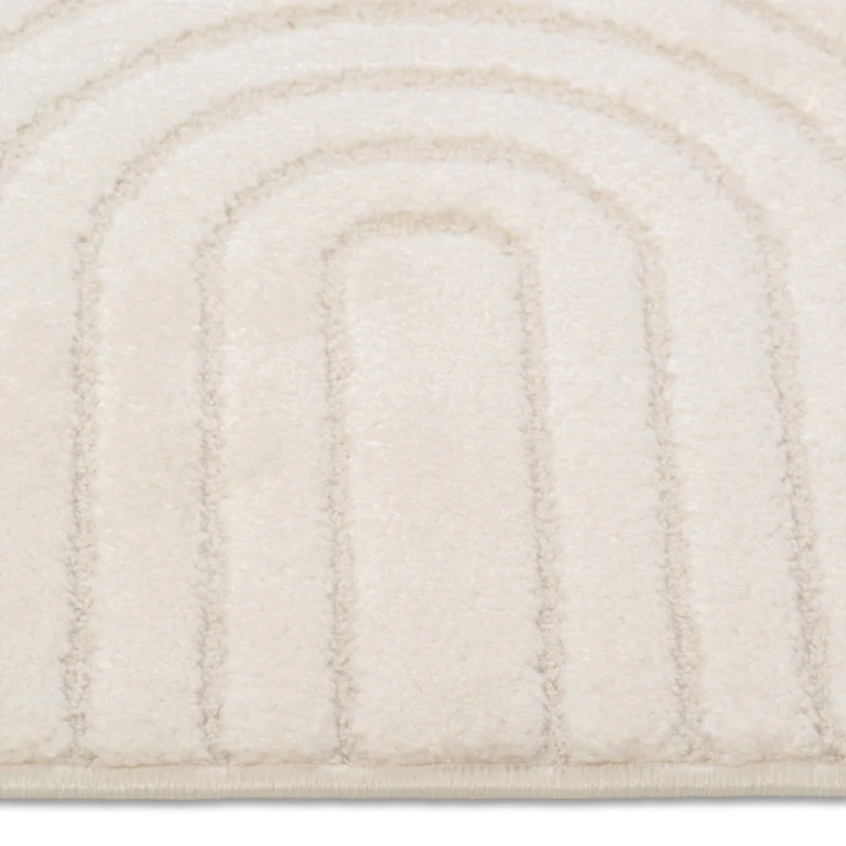 Elio Arches Rug - 8' x 10' - Almond Cream - Image 4