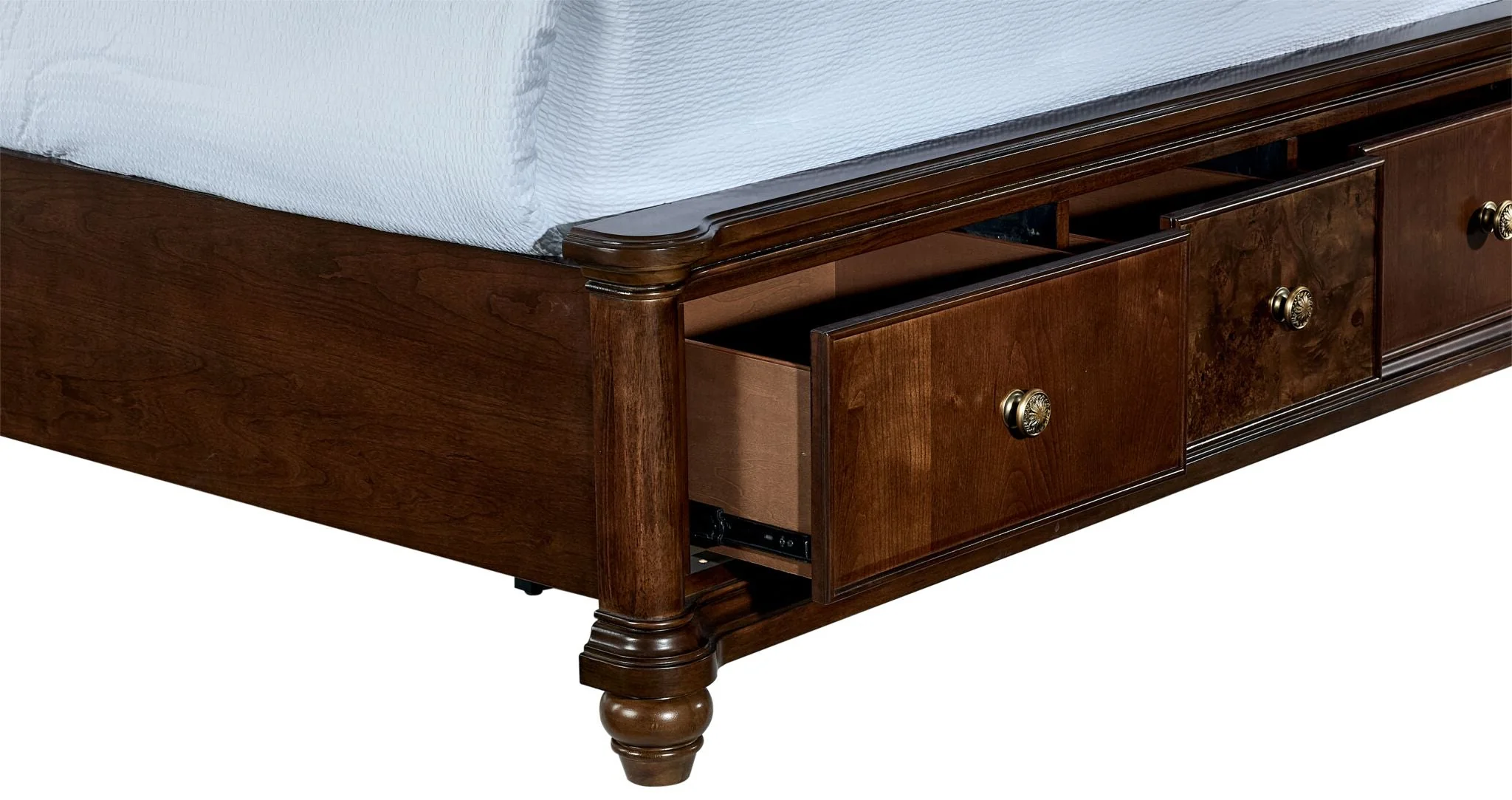 Florence 3 - Piece Queen Storage Bed - Brown - Image 7