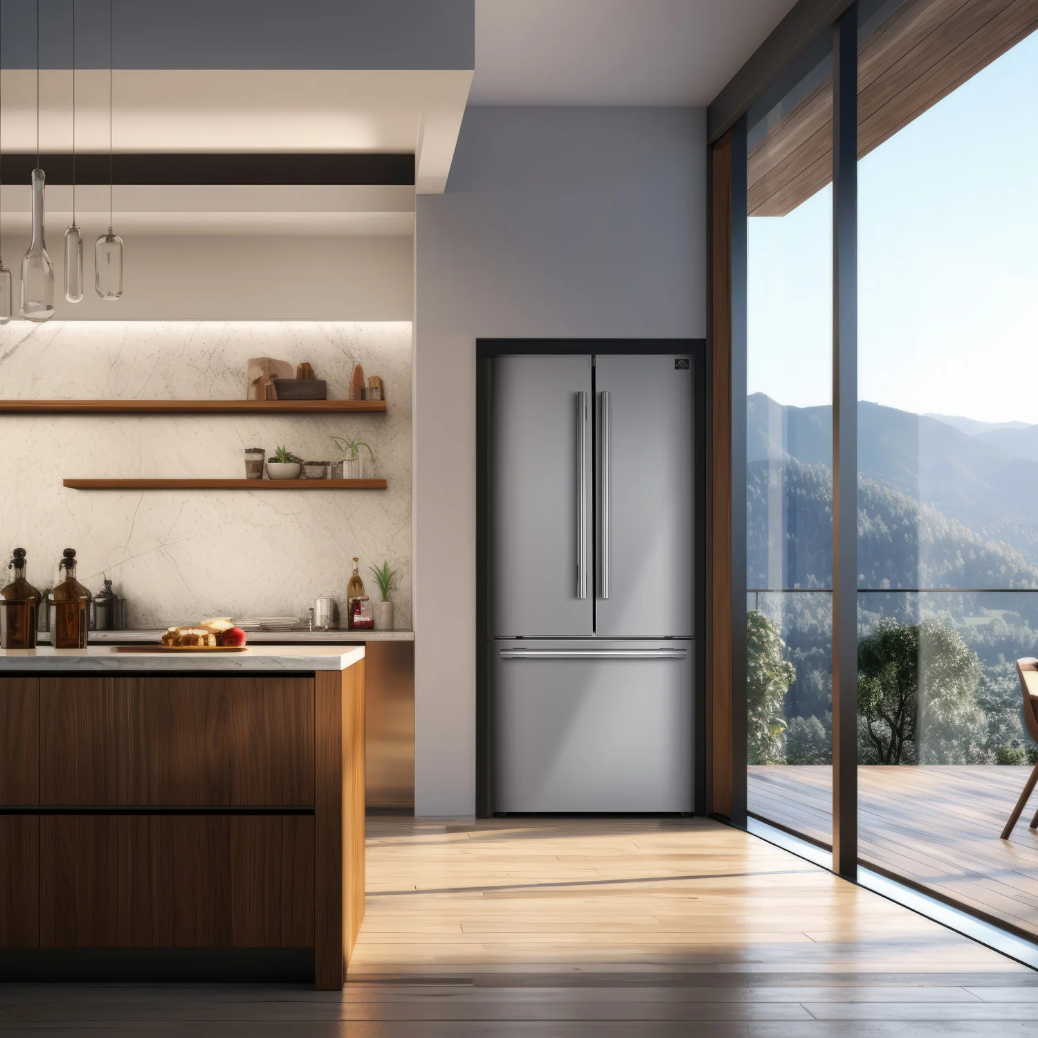 Forno Premium Stainless Steel Kitchen Package with French Door Refrigerator and Gas Range - FBDL-021-02CAUS - Image 7