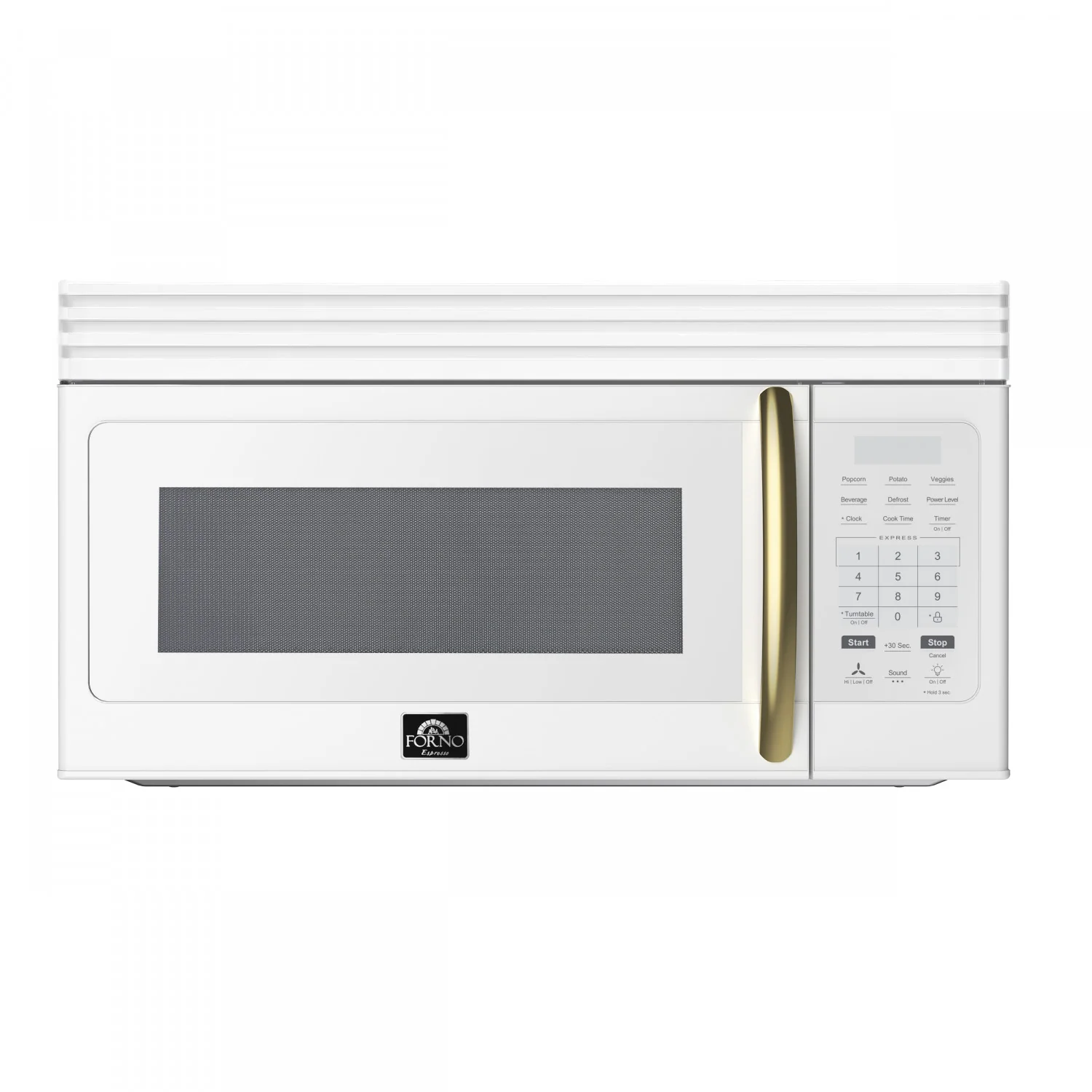Forno Scalo White 300 CFM Over-the-Range Microwave (1.6 Cu. Ft.) - FOTR3007-30WHT