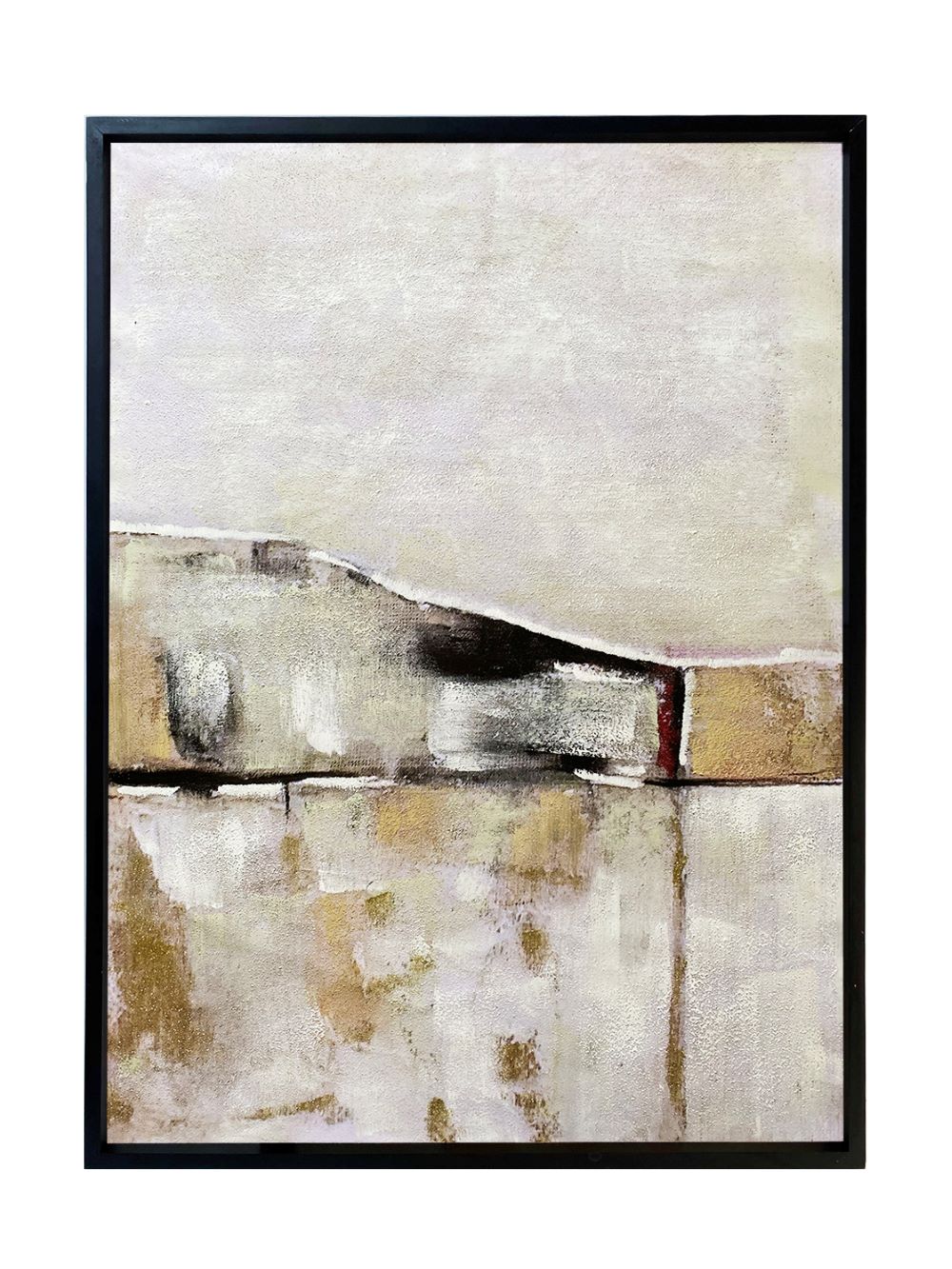 Fresh Perspective Abstract Art - Black Frame and Multi-Coloured - Image 3