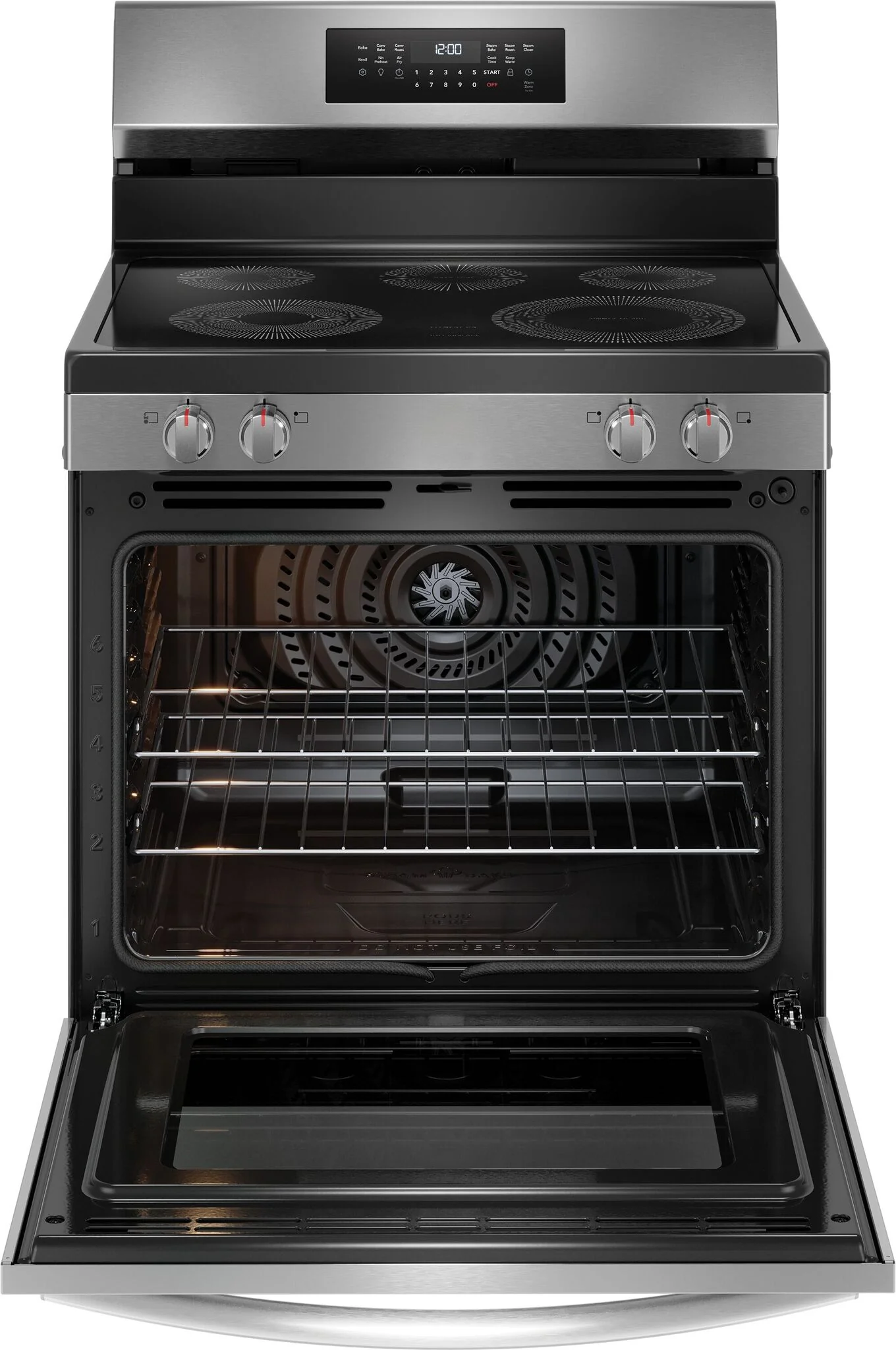 Frigidaire Gallery Smudge-Proof™ Stainless Steel 30" Rear Control Electric Range with Total Convection (5.3 Cu. Ft.) - GCREC059BF - Image 4