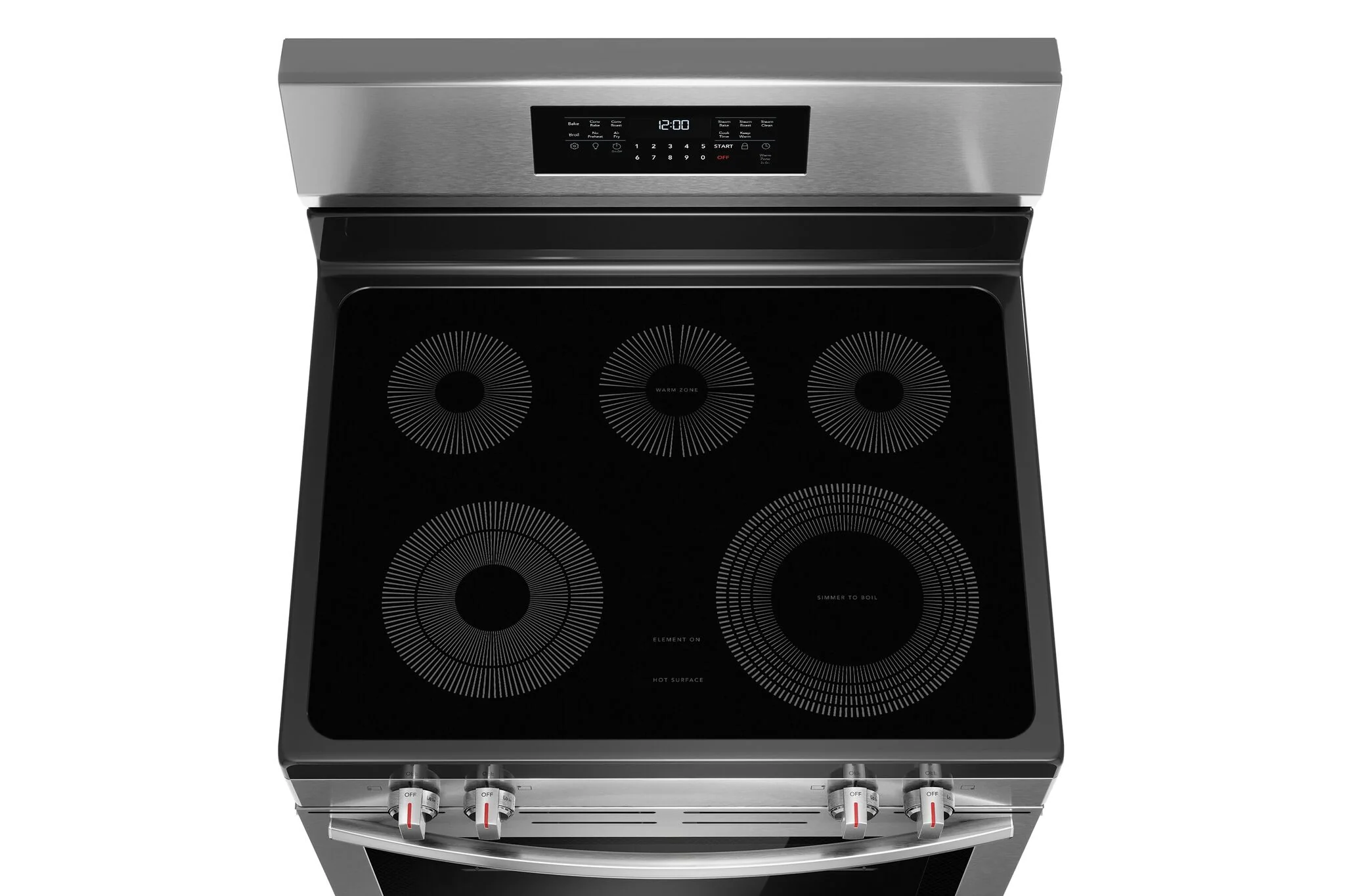 Frigidaire Gallery Smudge-Proof™ Stainless Steel 30" Rear Control Electric Range with Total Convection (5.3 Cu. Ft.) - GCREC059BF - Image 5