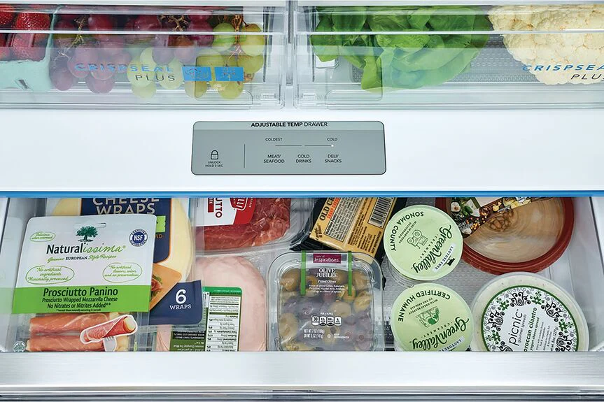 Frigidaire Gallery 36" 23.3 Cu. Ft. Stainless Steel Counter-Depth French Door Refrigerator - GRFG2353AF - Image 5