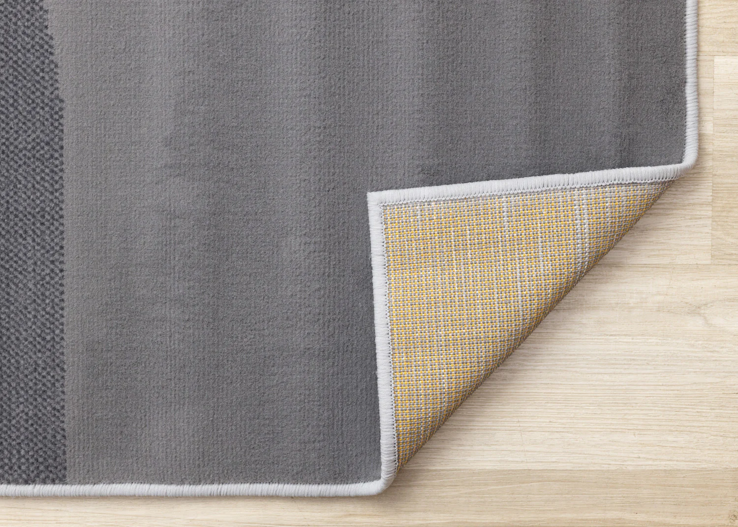 Functional Contemporary Area Rug - 7' X 10' - Grey - Image 7
